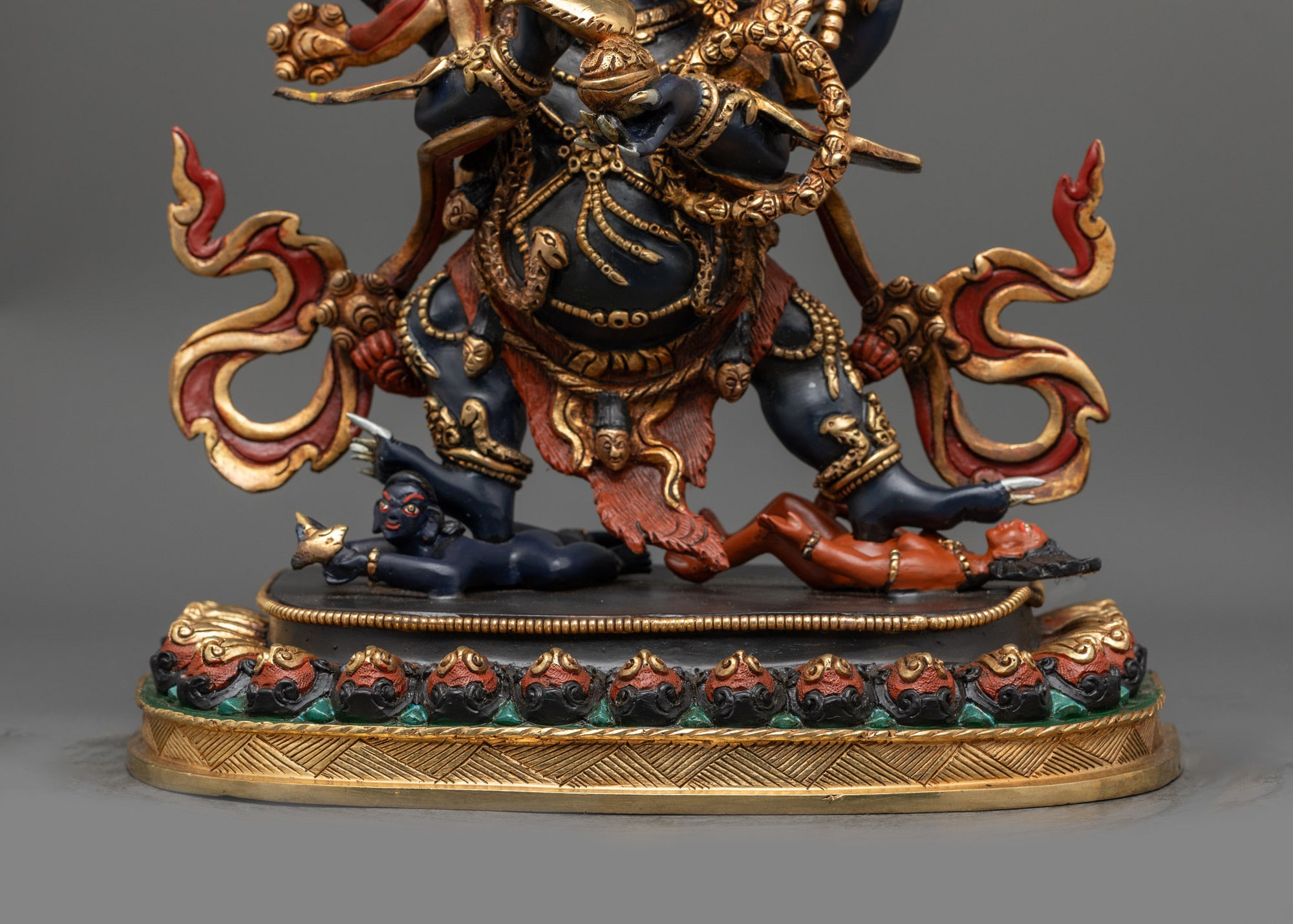 Chuchepa Mahakala Statue for Spiritual Protection