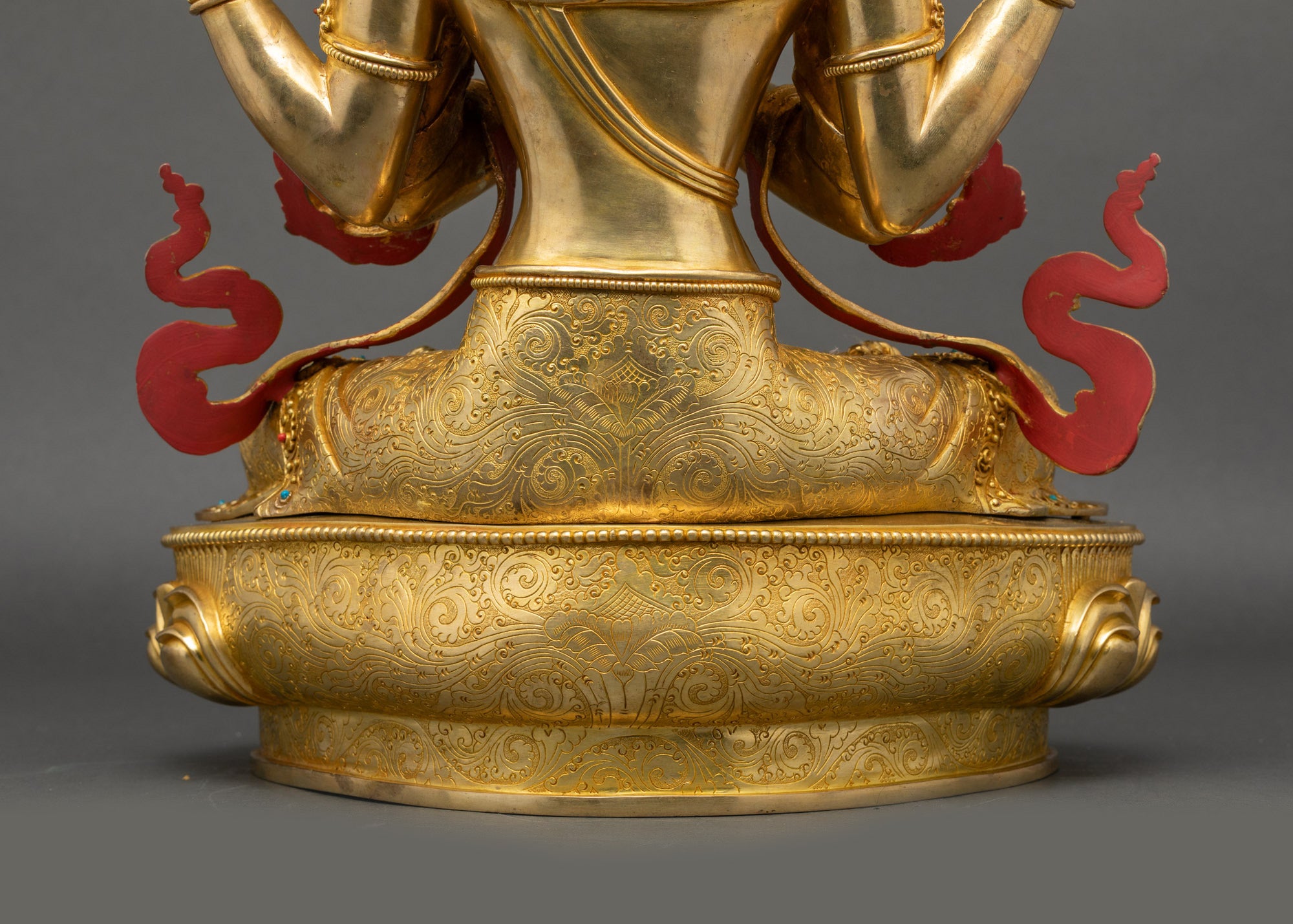 Compassionate Chenrezig Sculpture | Authentic Buddhist Figurine
