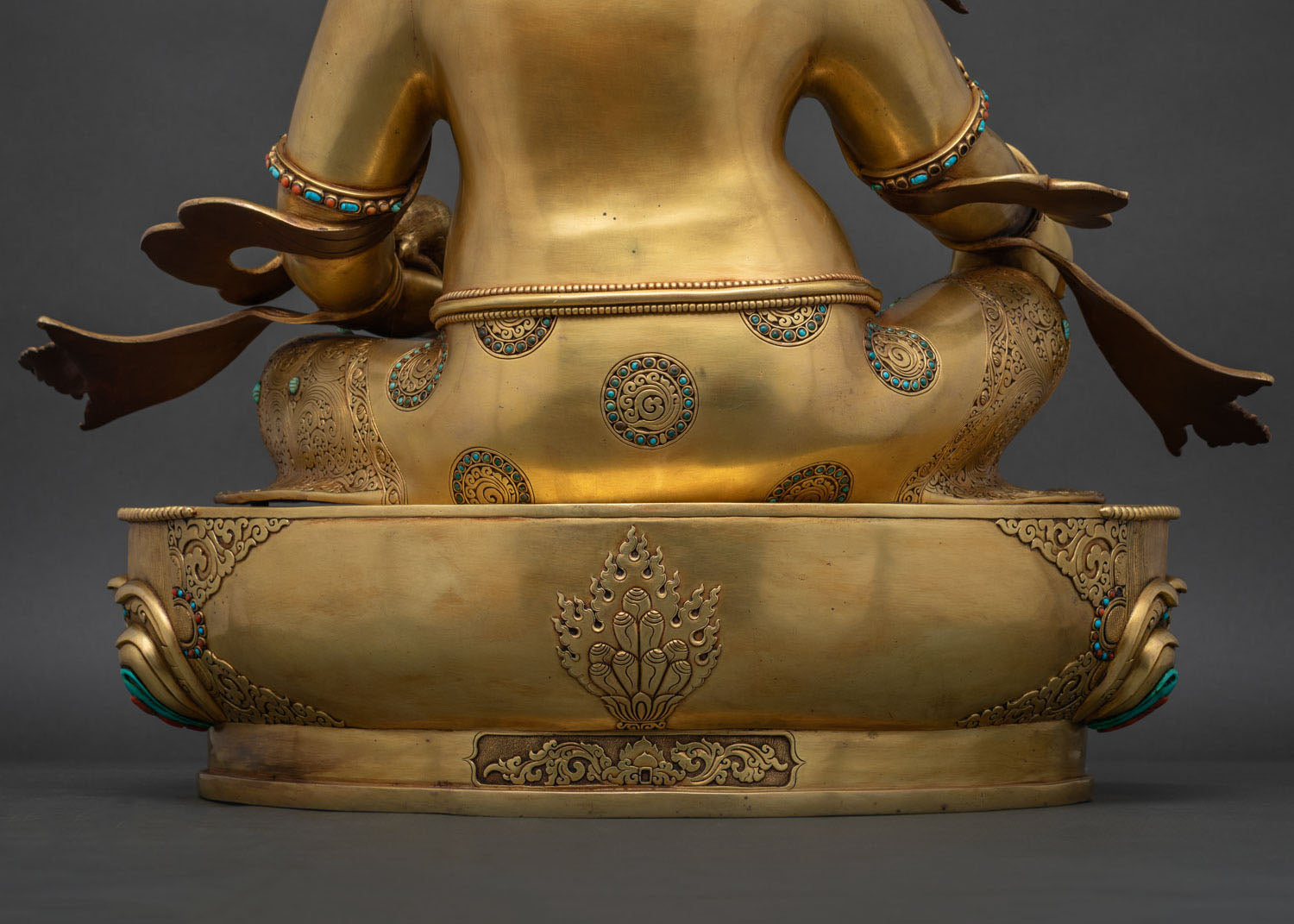 Dzambhala Statue from Nepal | Deity of Wealth and Prosperity