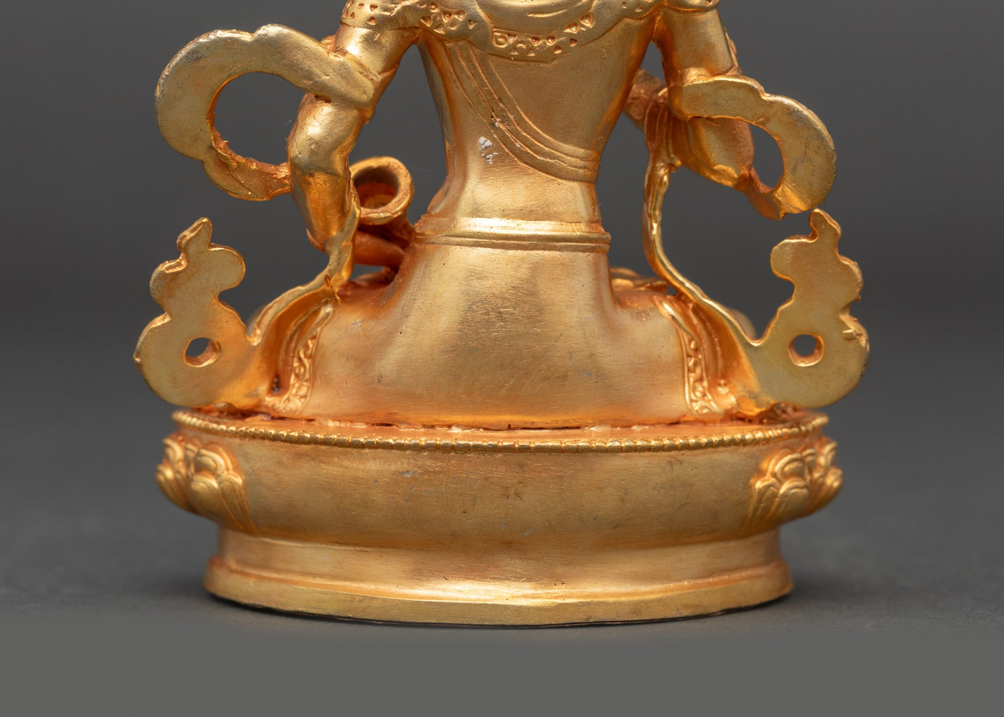 Vajrasattva Statue | Expertly Made Gold Fire-Gilded Buddhist Deity