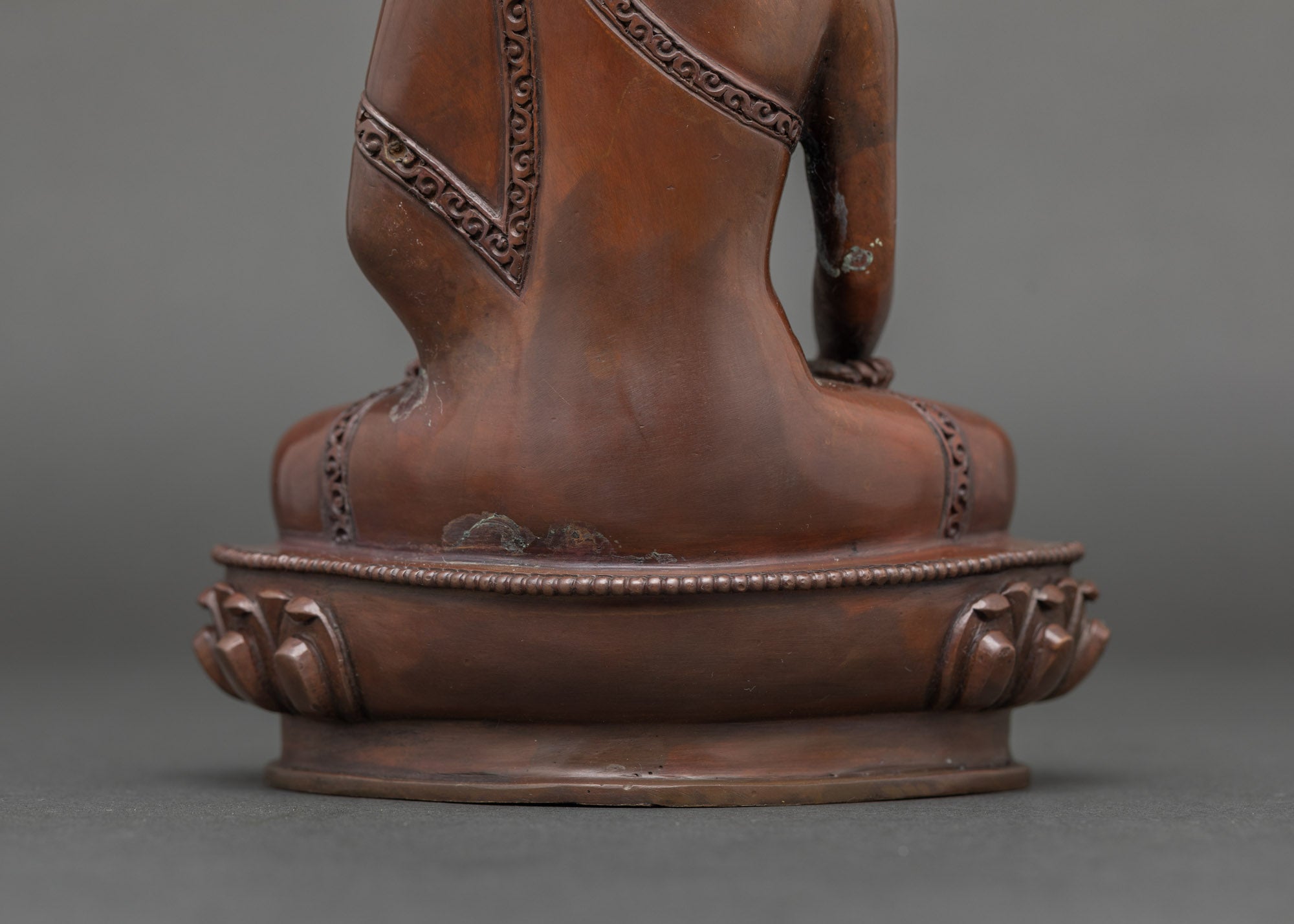 Oxidized Shakyamuni Buddha Statue for Meditation Practice