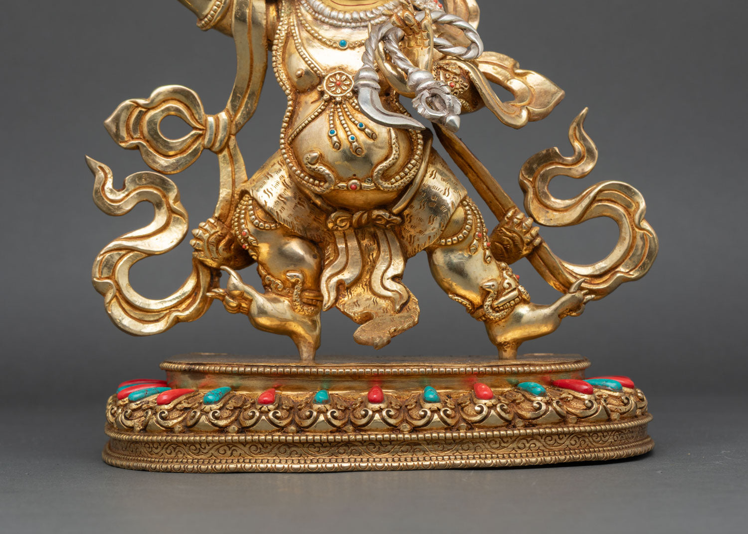 Vajrapani Bodhisattva Statue - Newari Craftsmanship