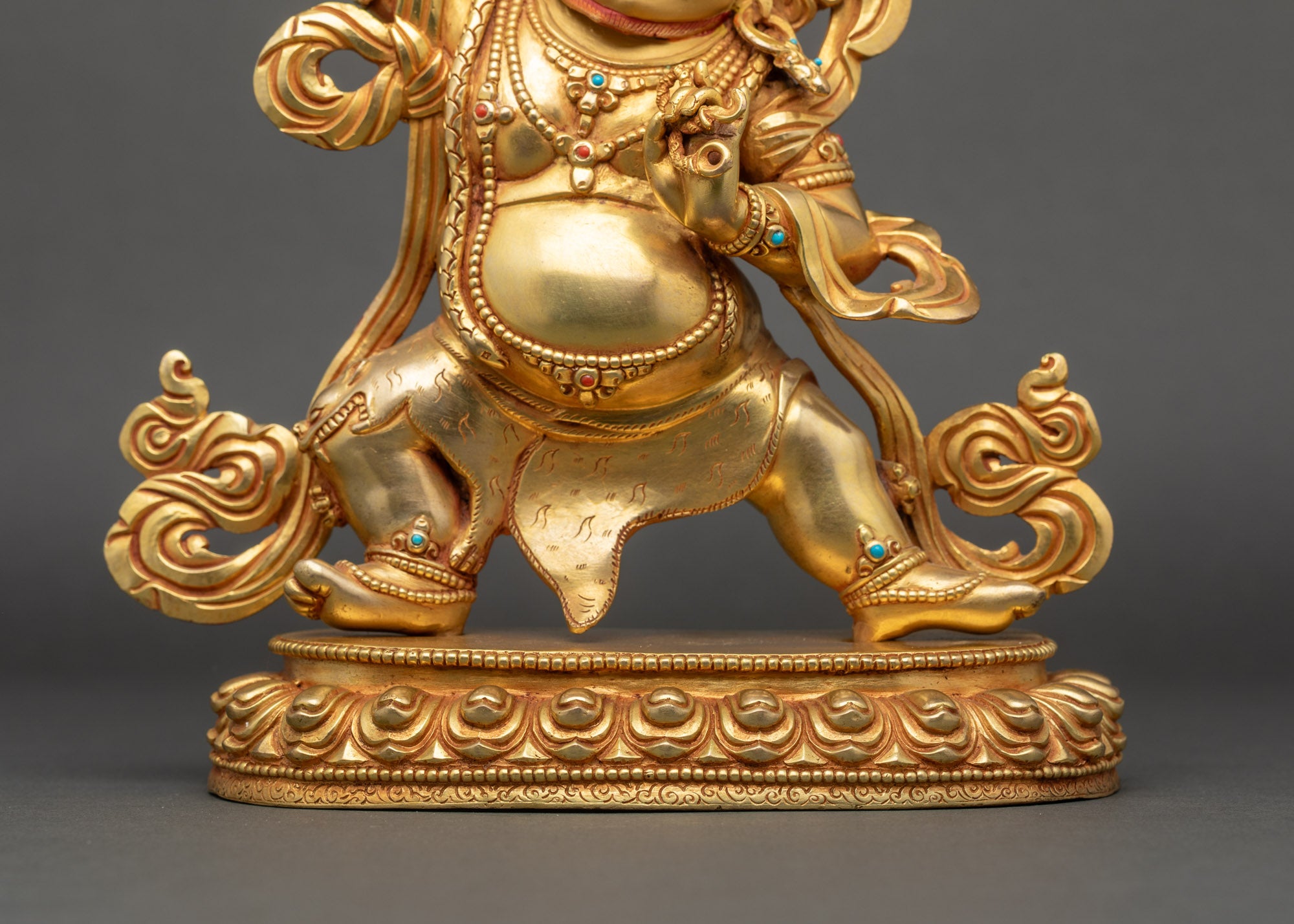 Wrathful Vajrapani Sculpture | Protector of Enlightenment Decor