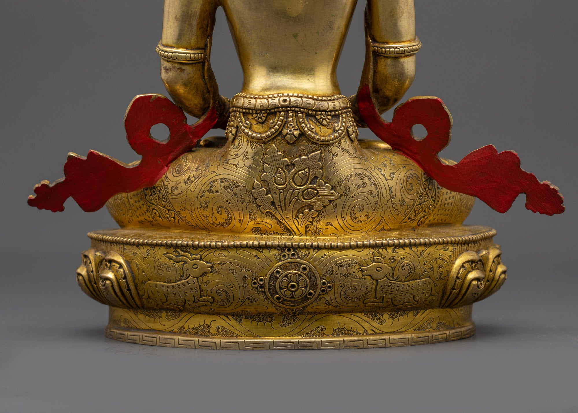 Traditional Amitayus Sculpture | Tibetan Statue for Spiritual Wellness