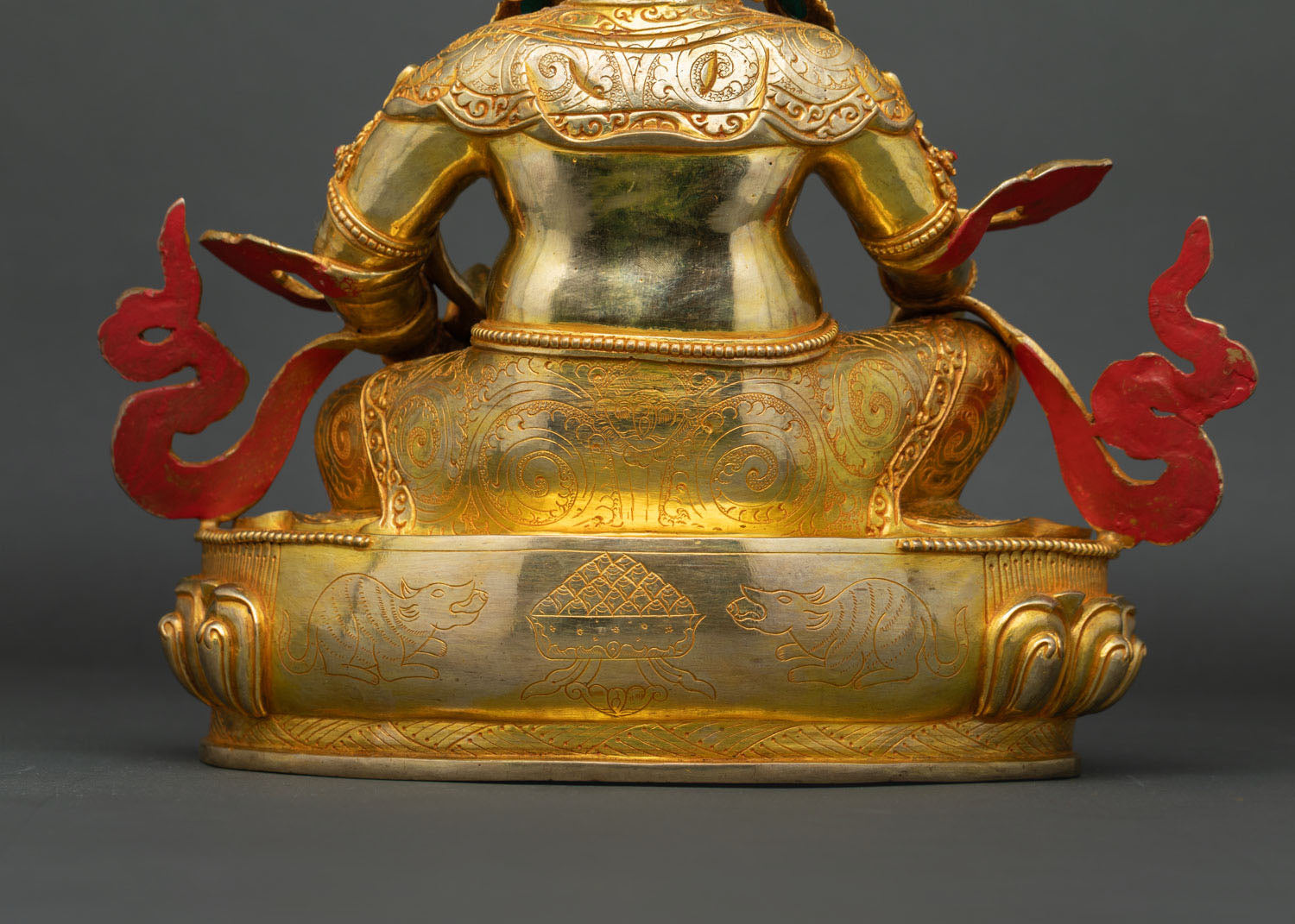 Buddhist Dzambhala Statue | Hand-Carved Lost-Wax Art