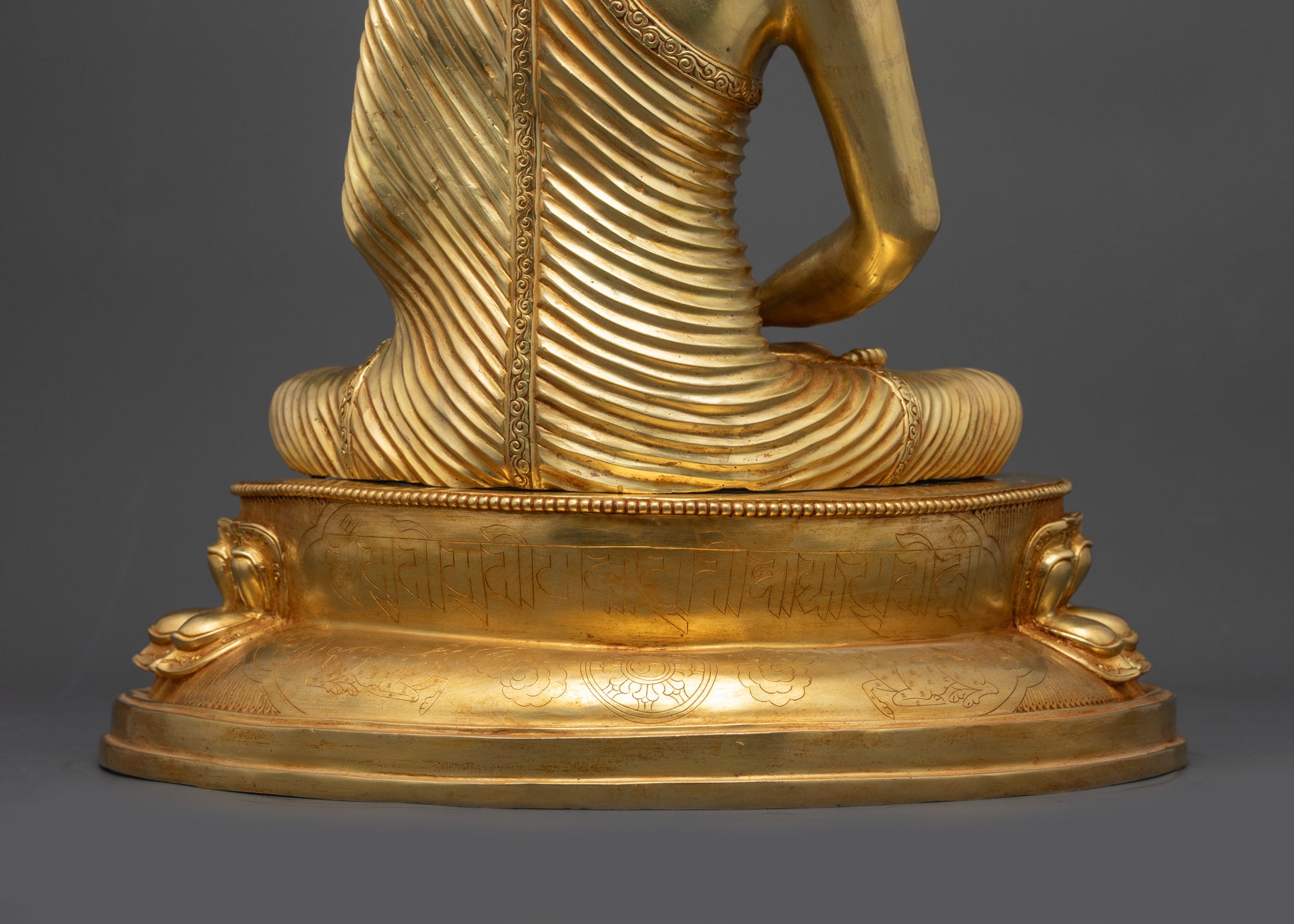 Divine Amitabha Buddha Sculpture | Handcrafted Himalayan Buddha Statue