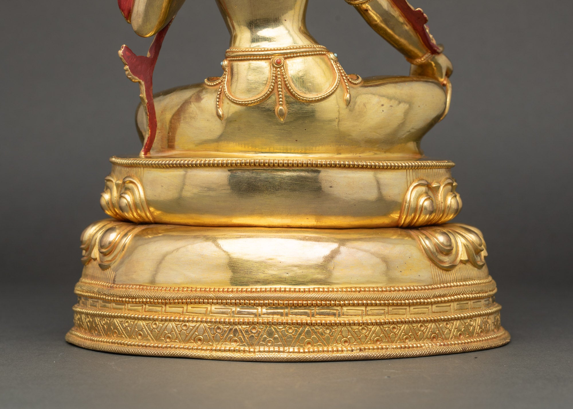 Handmade Green Tara Statue- The Mother Of Liberation
