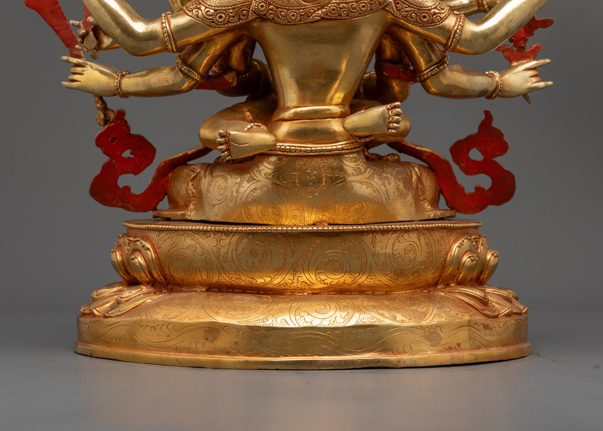 Tantric Deity Guhyasamaja Consort Statue | Handcrafted Buddhist Art