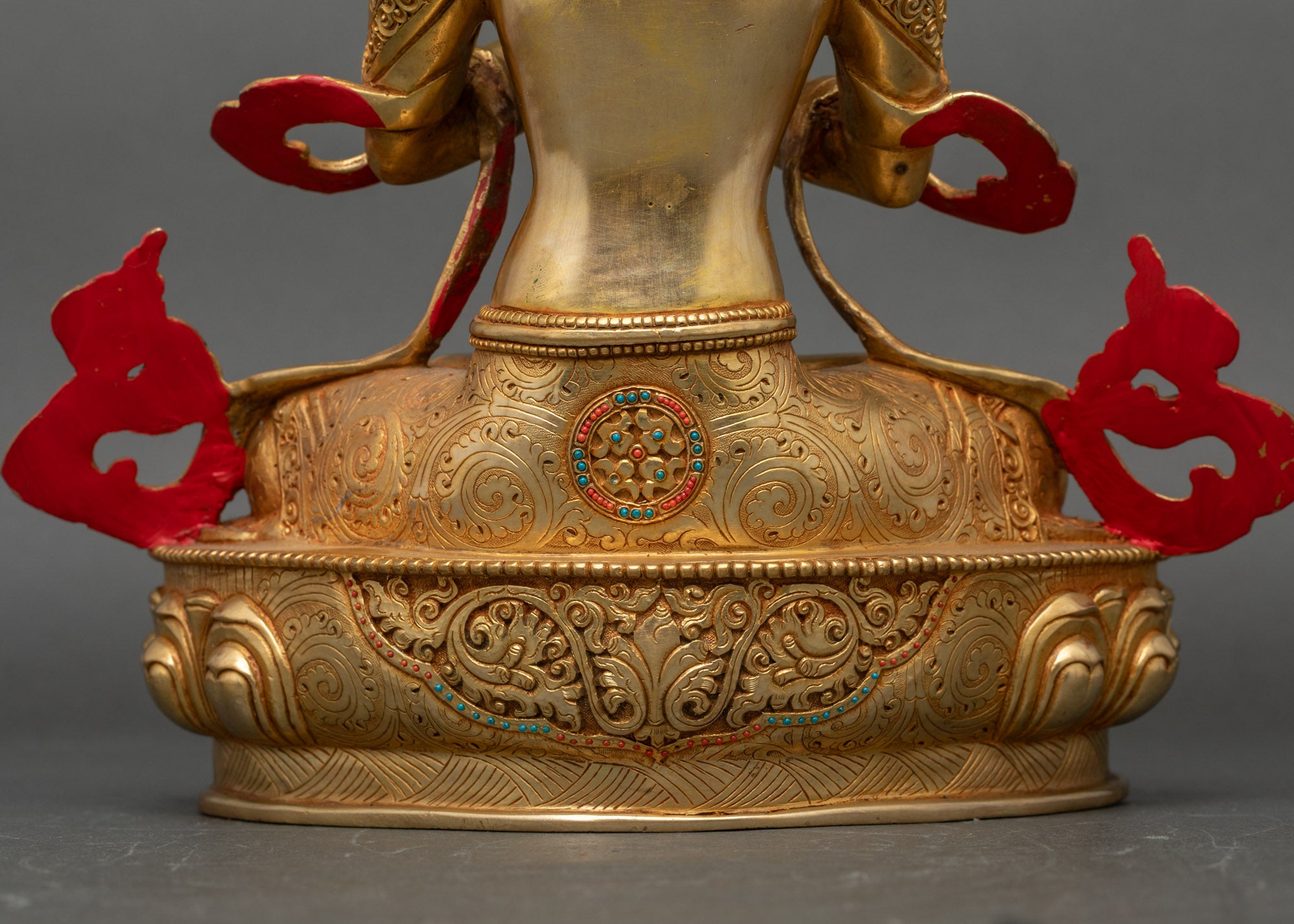 Sacred Vajradhara Statue - Fine Himalayan Spiritual Artwork