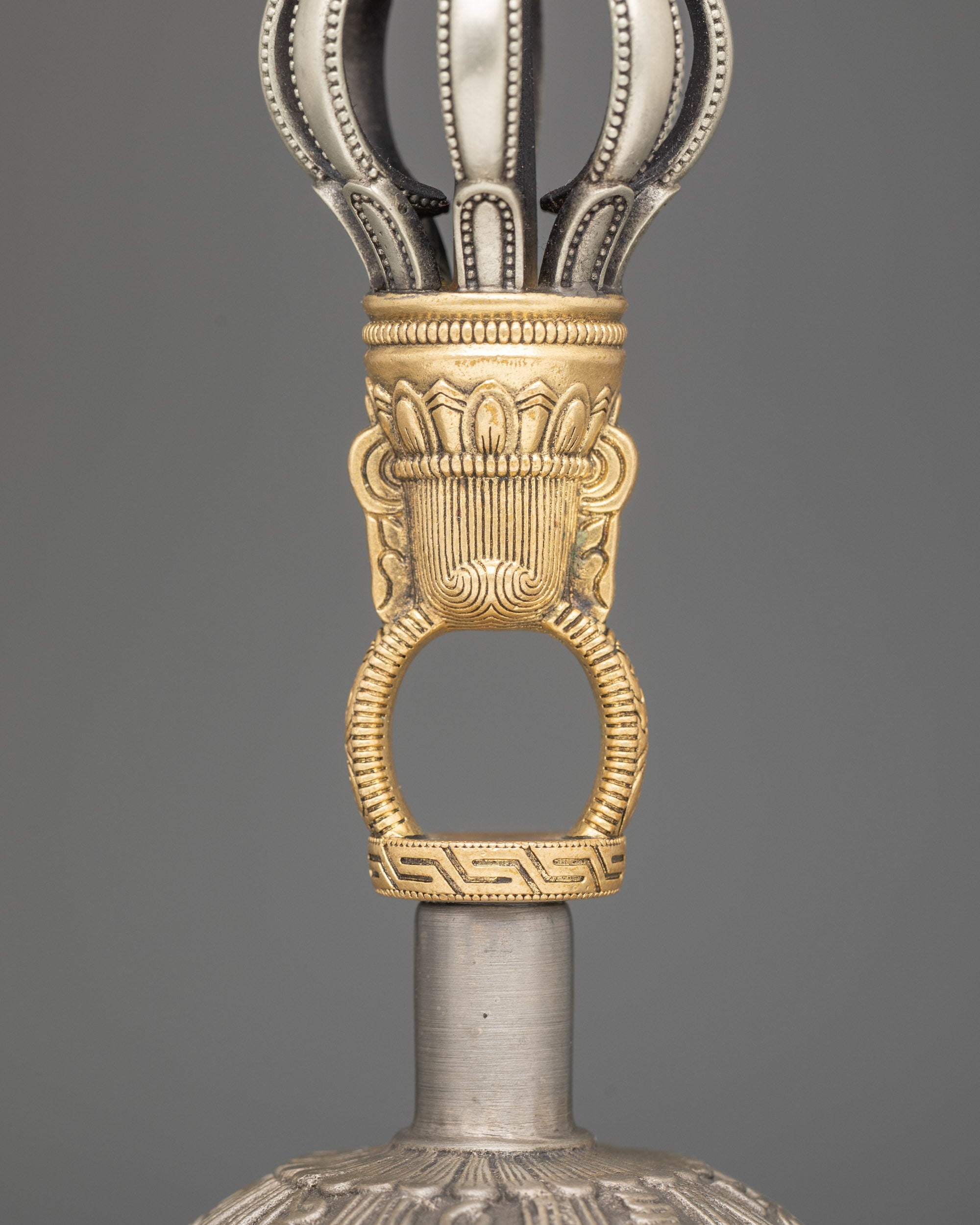 Vajra & Bell Set | Sacred Buddhist Ritual Instruments for Puja