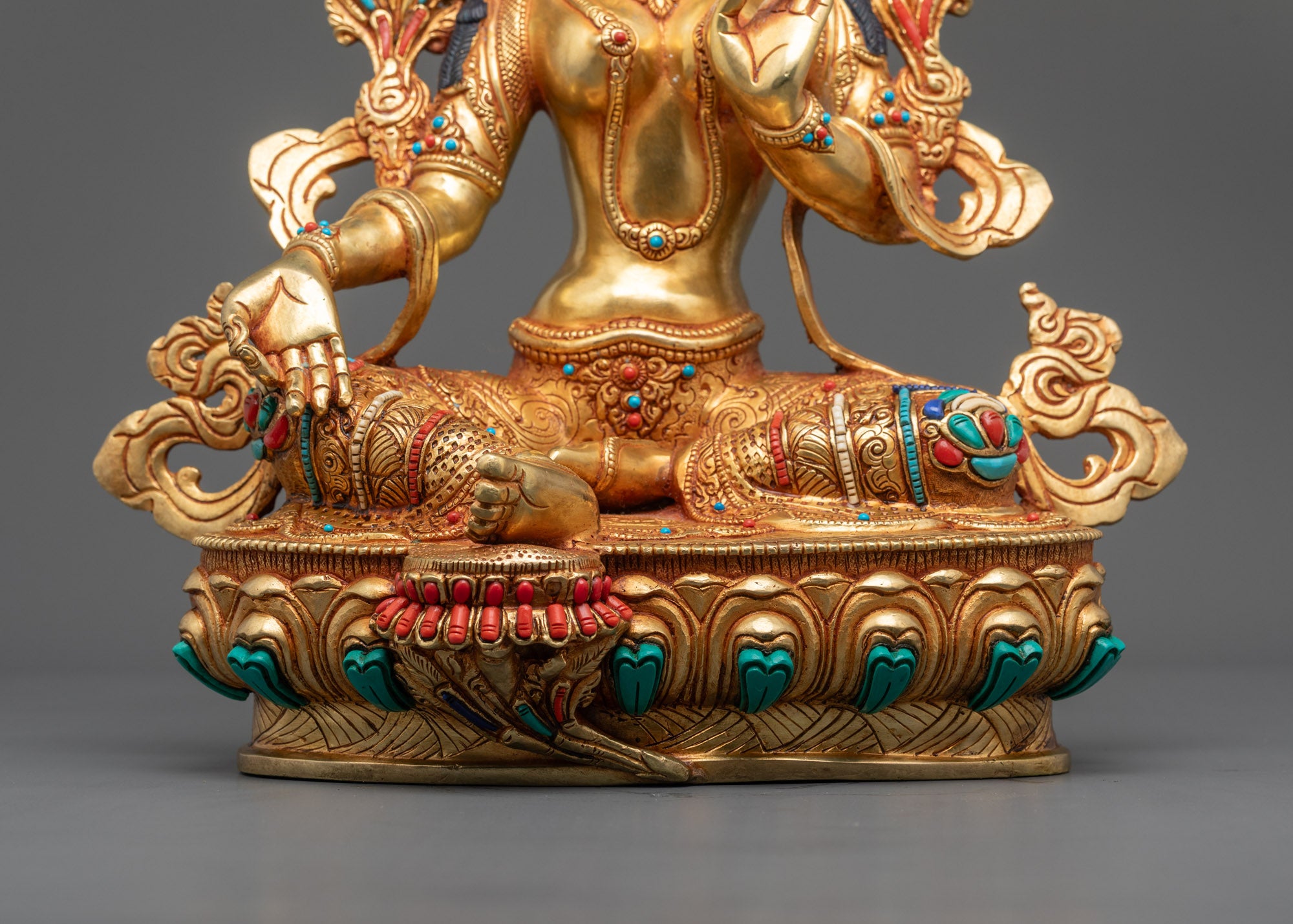 Jetsun Drolma Statue | Nepalese Hand-Carved Goddess of Protection