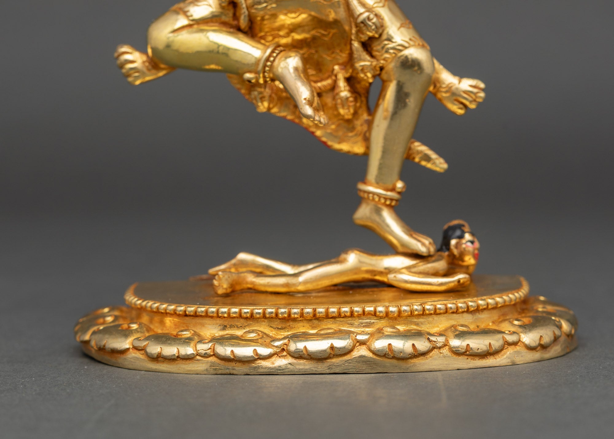 Troma Nangmo Statue- The Wrathful Black Mother of Libretion