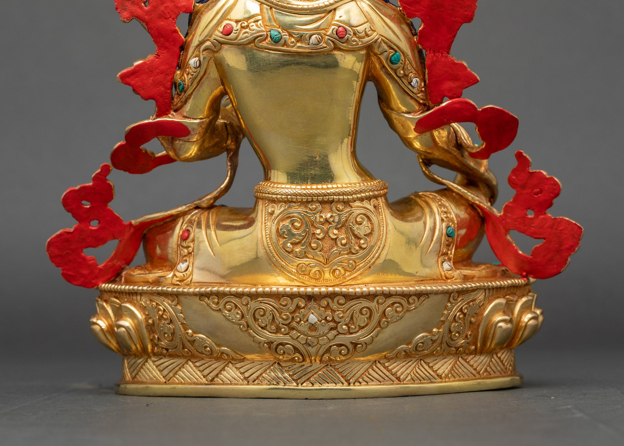 Goddess Green Tara Statue | Traditional Nepali Craftsmanship