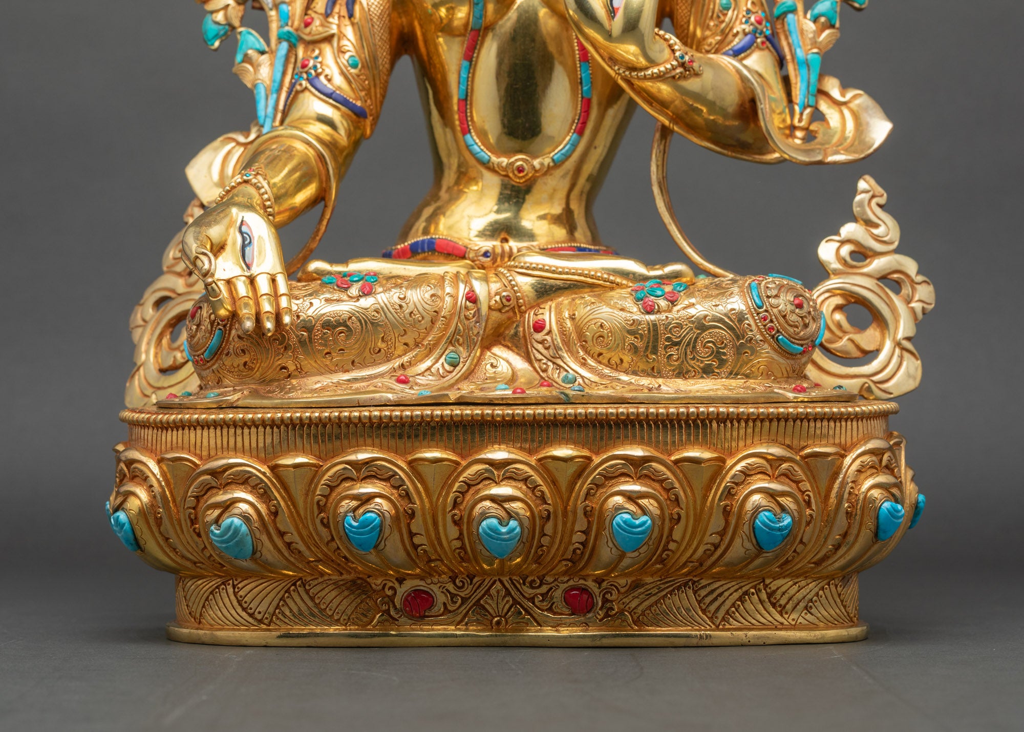 Buy White Tara Statue | Handmade Tibetan Buddhist Sculpture