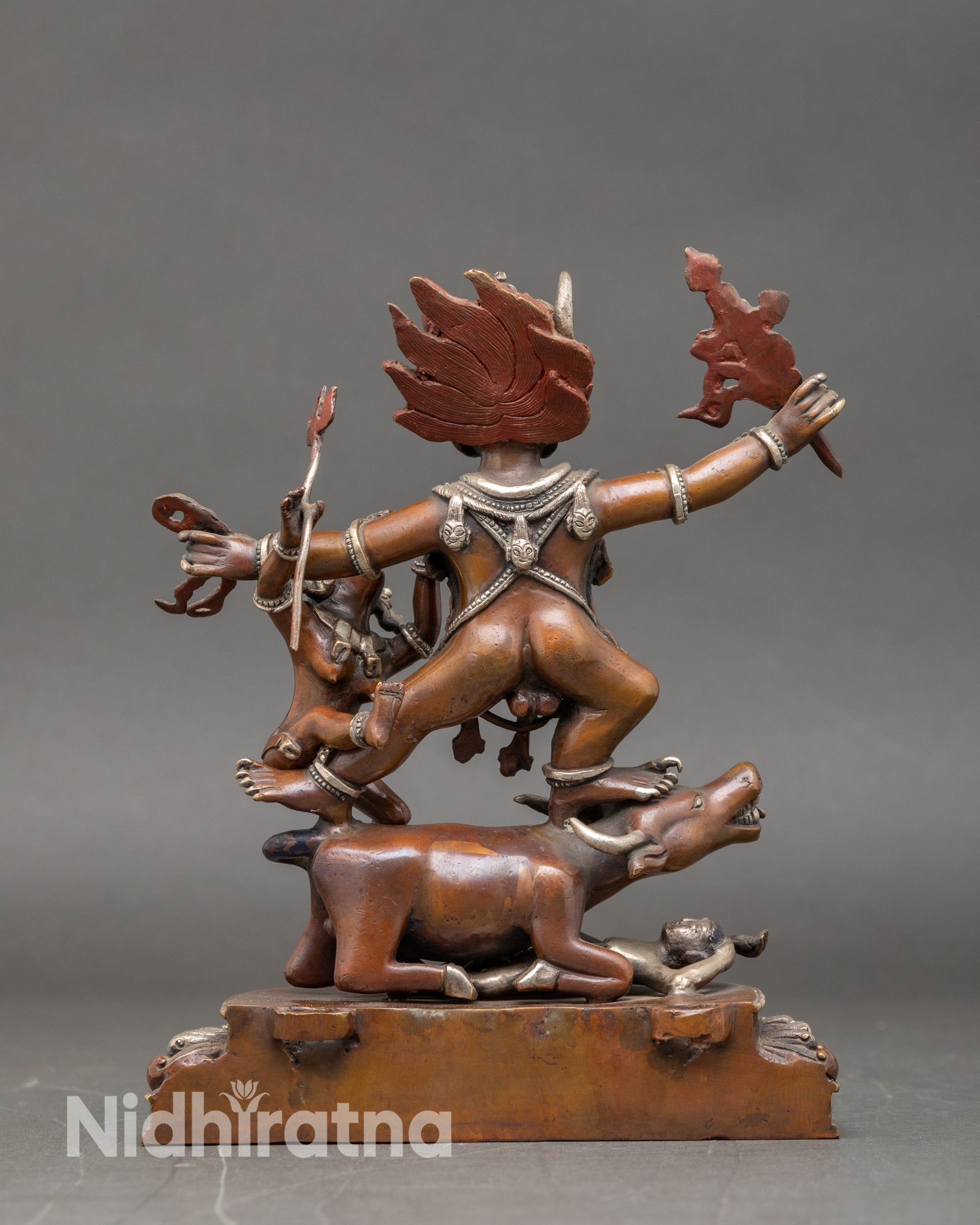 Handcrafted Yamantaka | Himalayan Sacred Sculpture