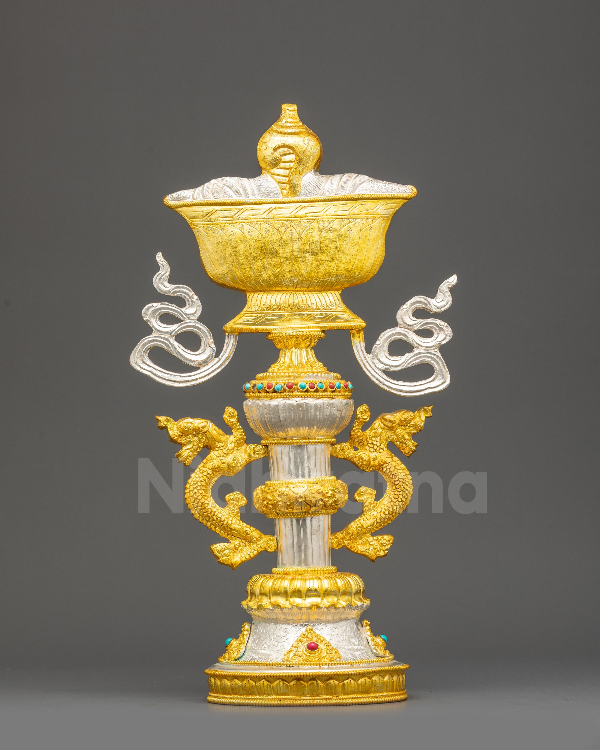 Astamangala Set for Tibetan Offering Rituals