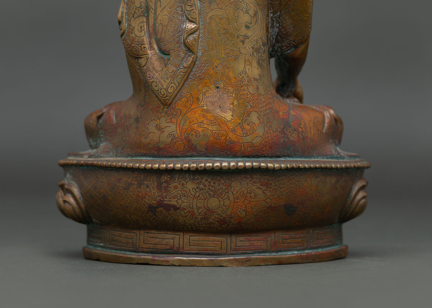 Antique Finish Shakyamuni Buddha Statue | Timeless Buddhist Art