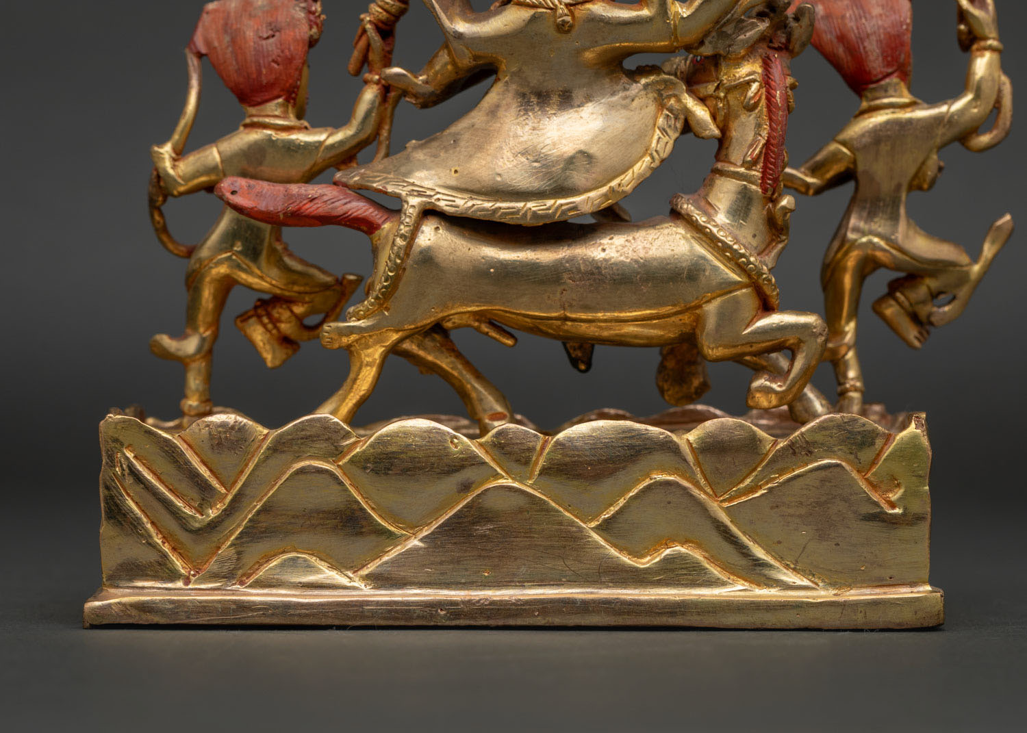 Glorious Goddess Palden Lhamo Sculpture | Nepalese Buddhist Artwork