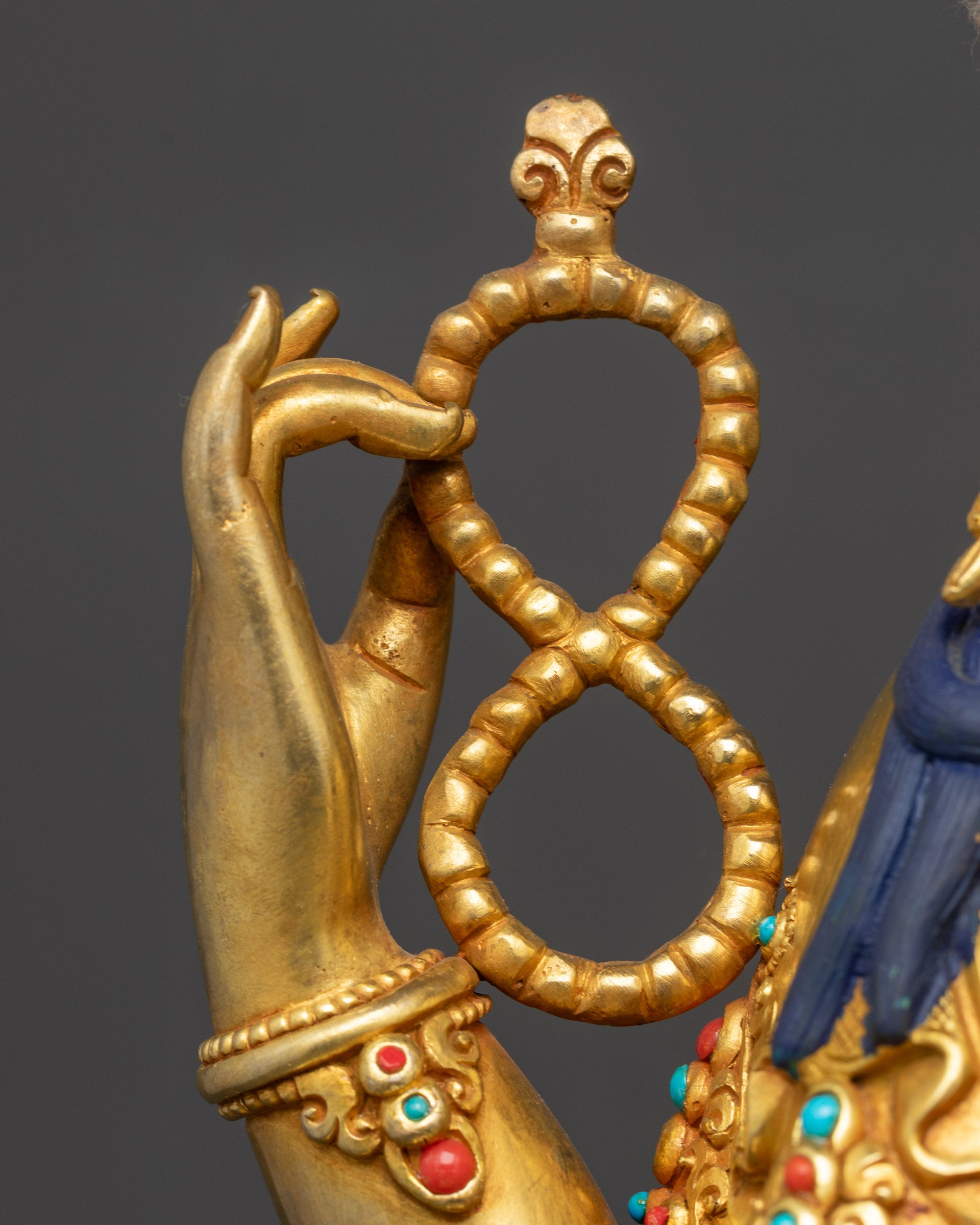 Handmade Bodhisattva Chenrezig Statue | Tibetan Meditation Sculpture