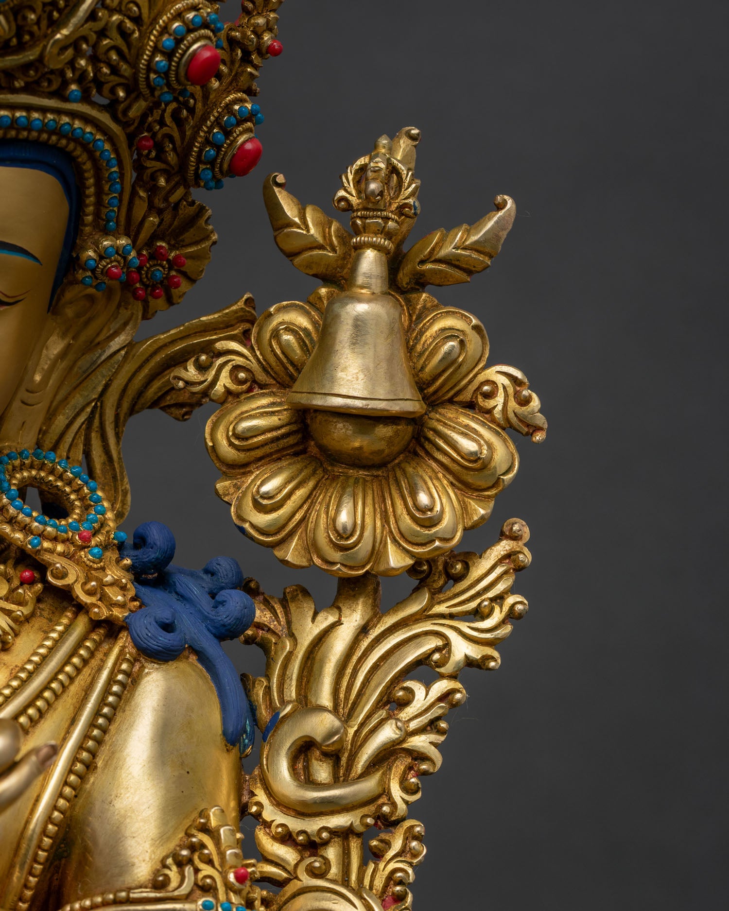 Handcrafted Vajradhara Statue from Nepal | Primordial Buddha Sculpture