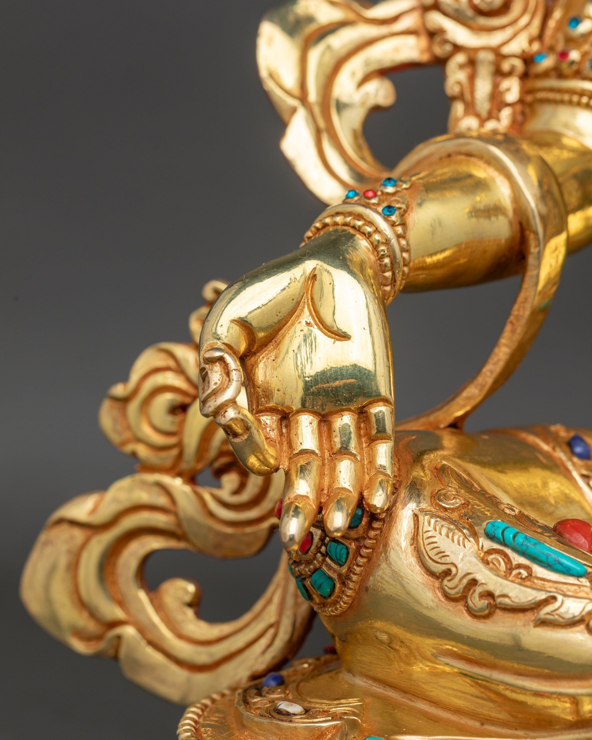 Green Tara Sculpture | Swift Liberator from Fear & Suffering