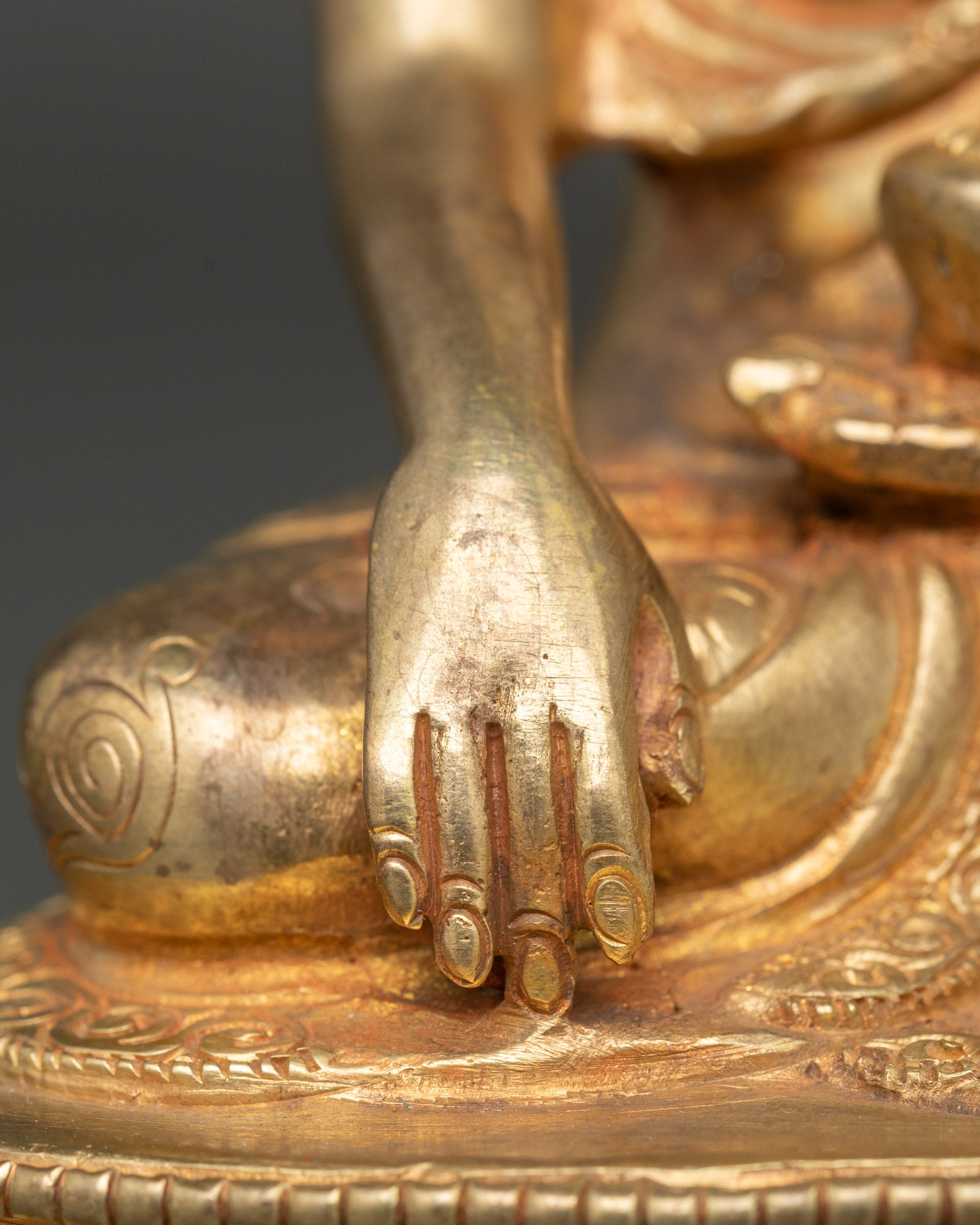 Buddha Shakyamuni Statue | Artisan-Made Copper Ritual Buddha from Nepal
