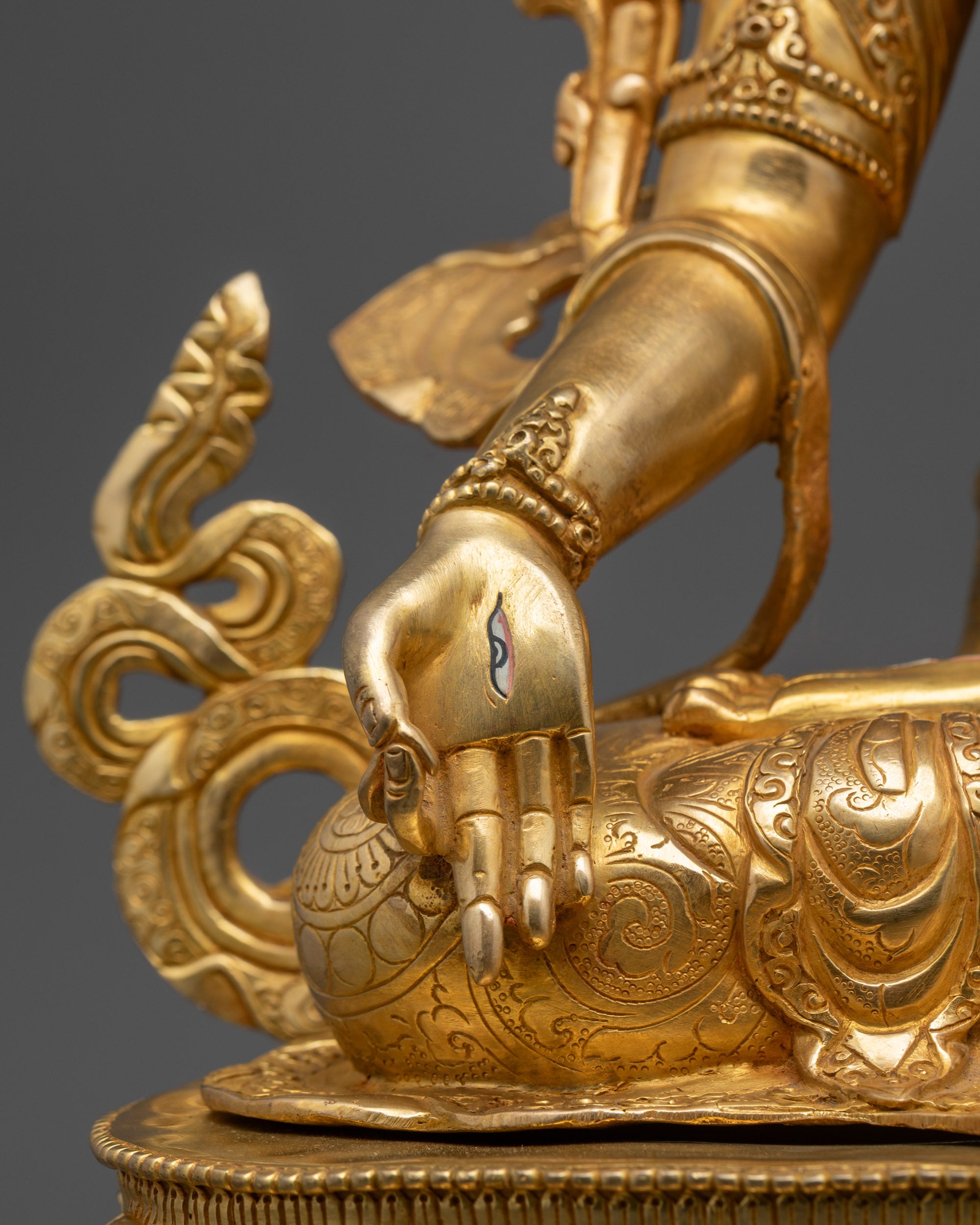 Handcrafted White Tara Statue | Nepalese Goddess of Compassion Idol