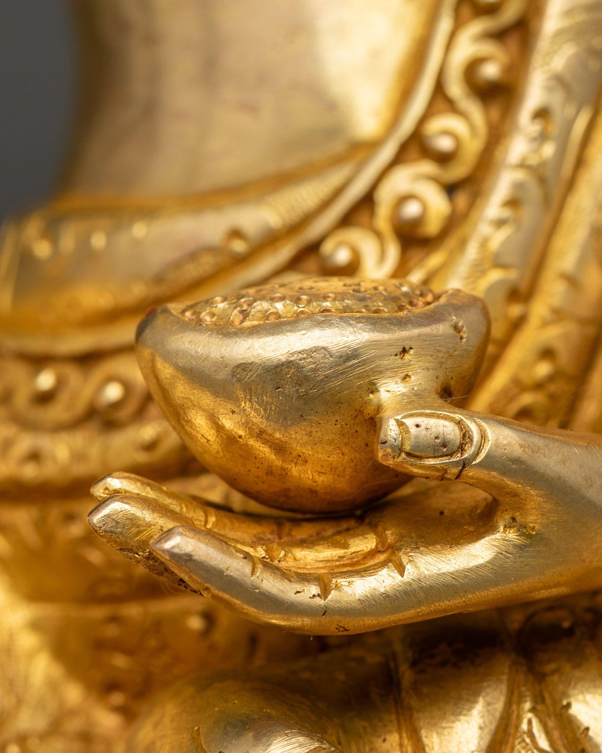 Handcrafted Milarepa Statue | Honoring the Great Tibetan Yogi