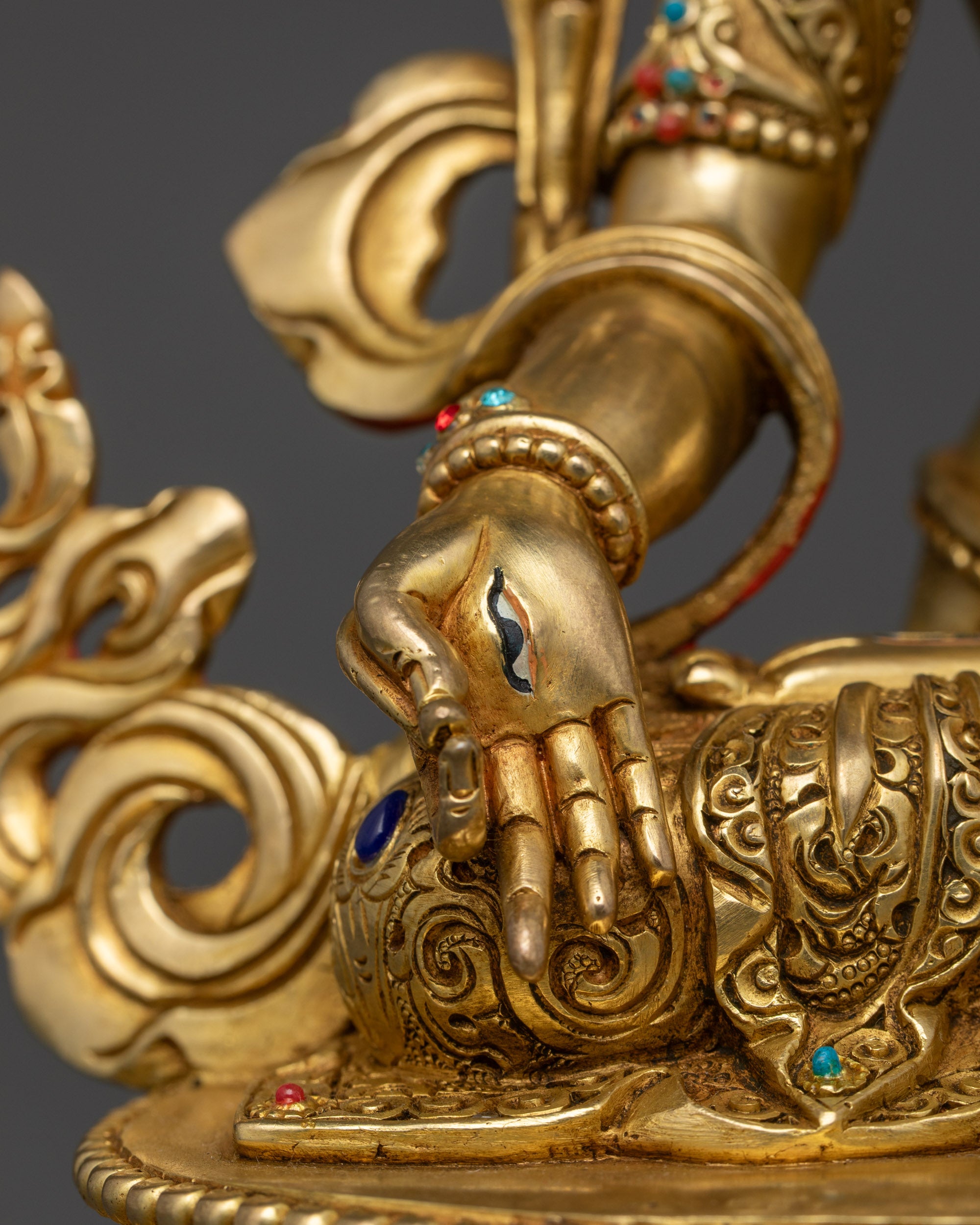 Sacred Goddess White Tara Statue | Statue for Longevity Blessings