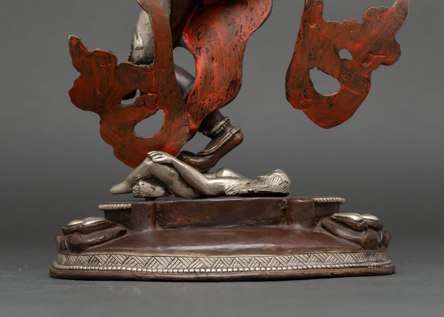Oxidized Kurukulla Statue | Lost-Wax Copper Buddhist Sculpture