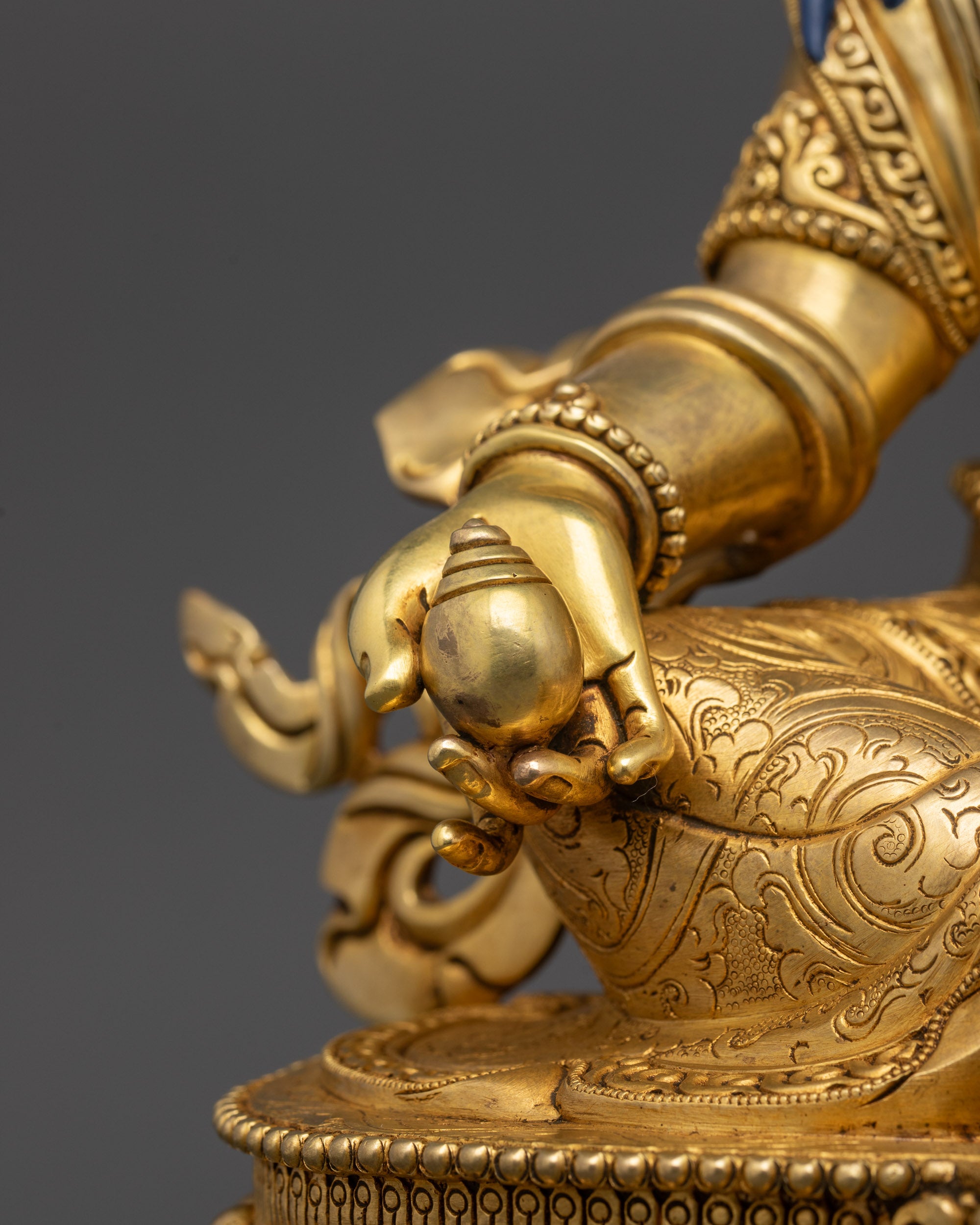 Prosperity God Dzambhala Statue | Handcrafted Himalayan Sculpture