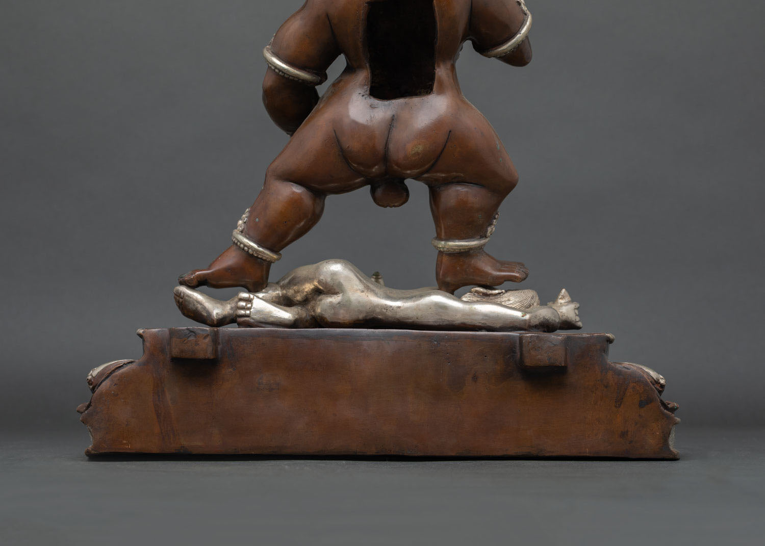 Fine Black Dzambhala Statue | Handmade Buddhist Treasure