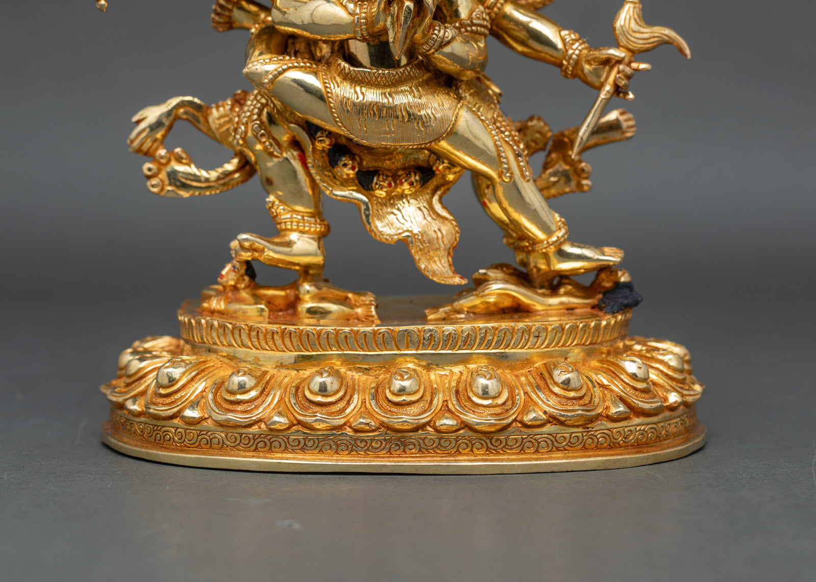 Tibetan Vajrakilaya Statue - Wrathful Deity of Obstacle Removal