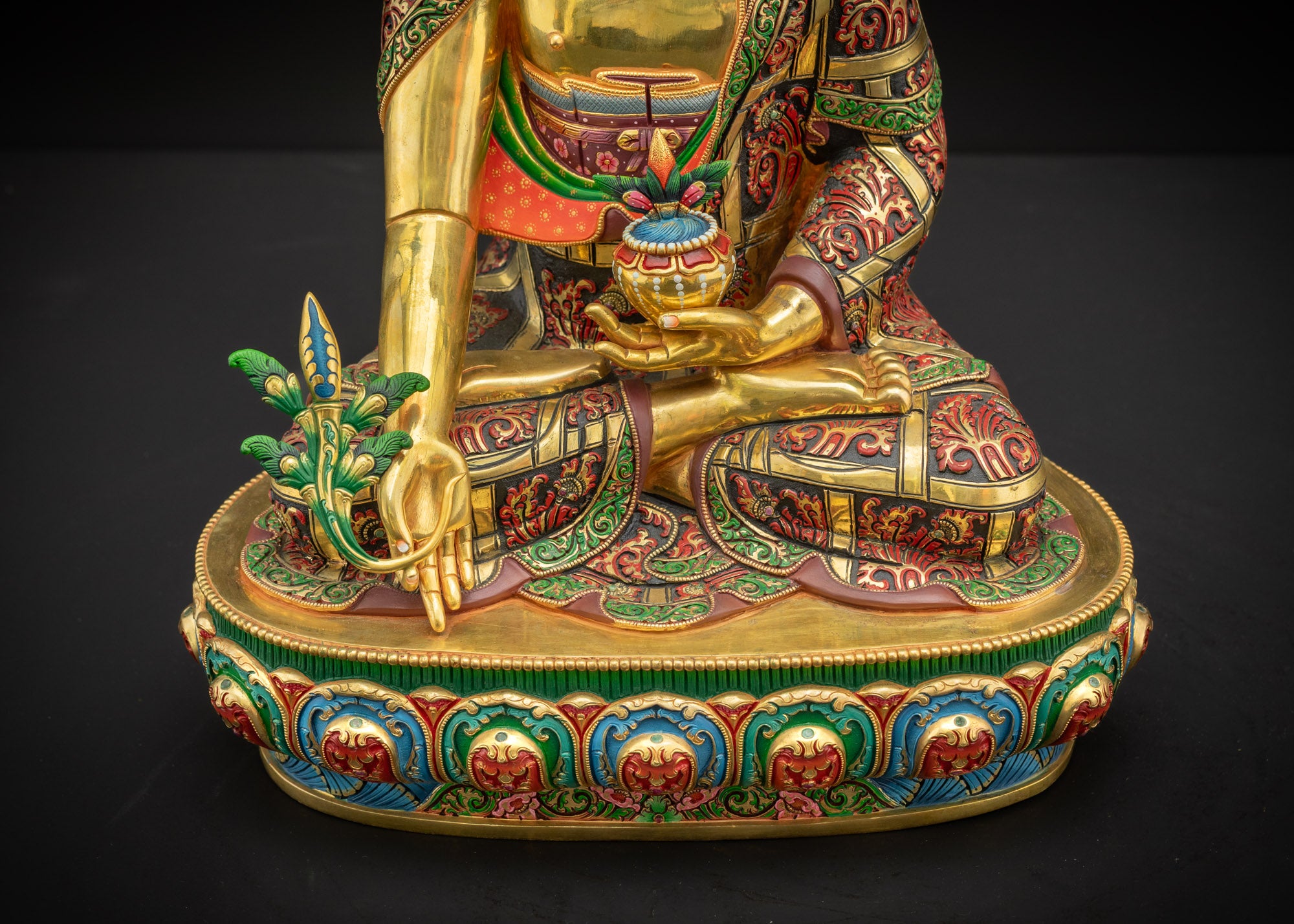 Three Buddha Statue Set | Meditation & Spiritual Decor from Nepal