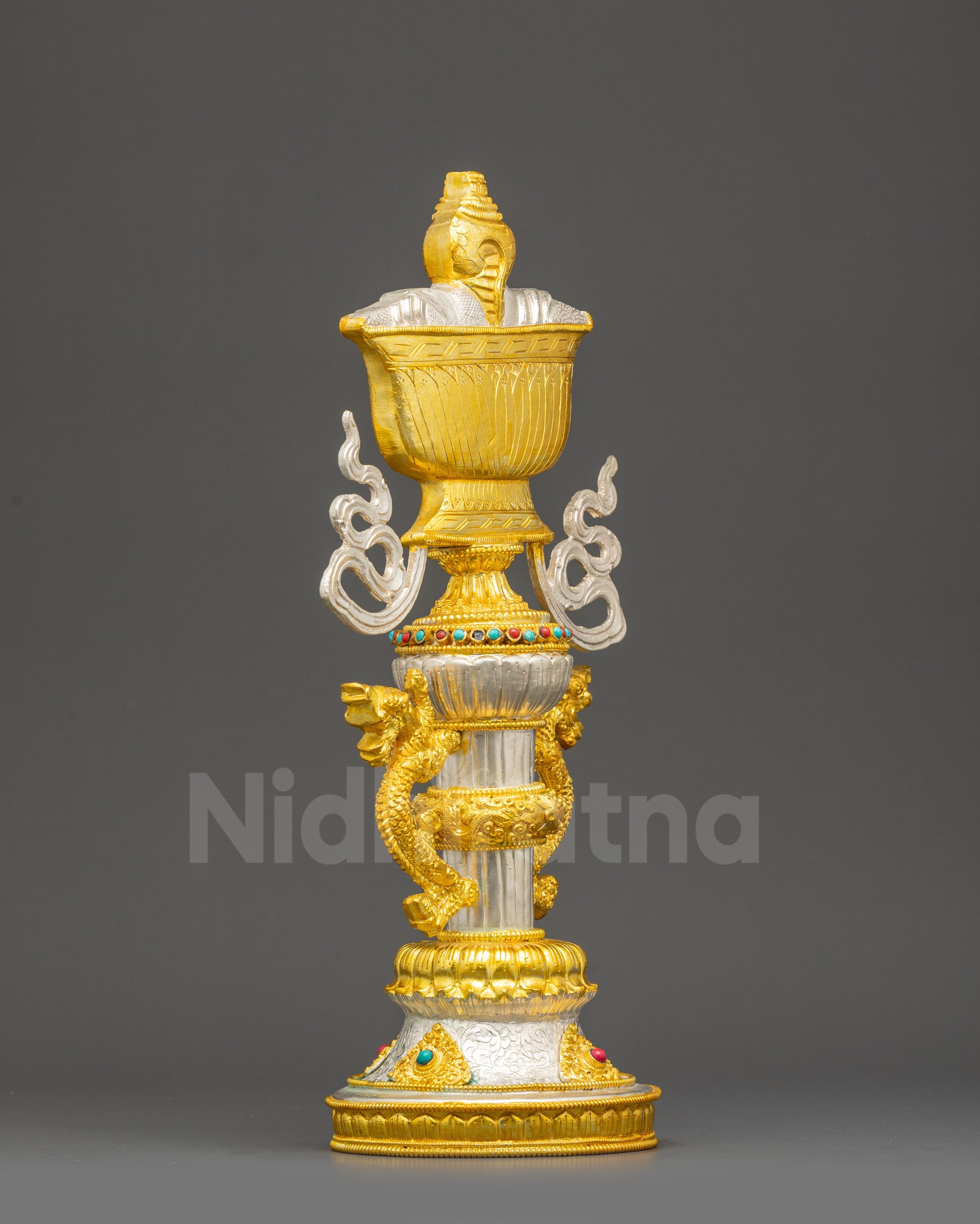 Astamangala Set for Tibetan Offering Rituals