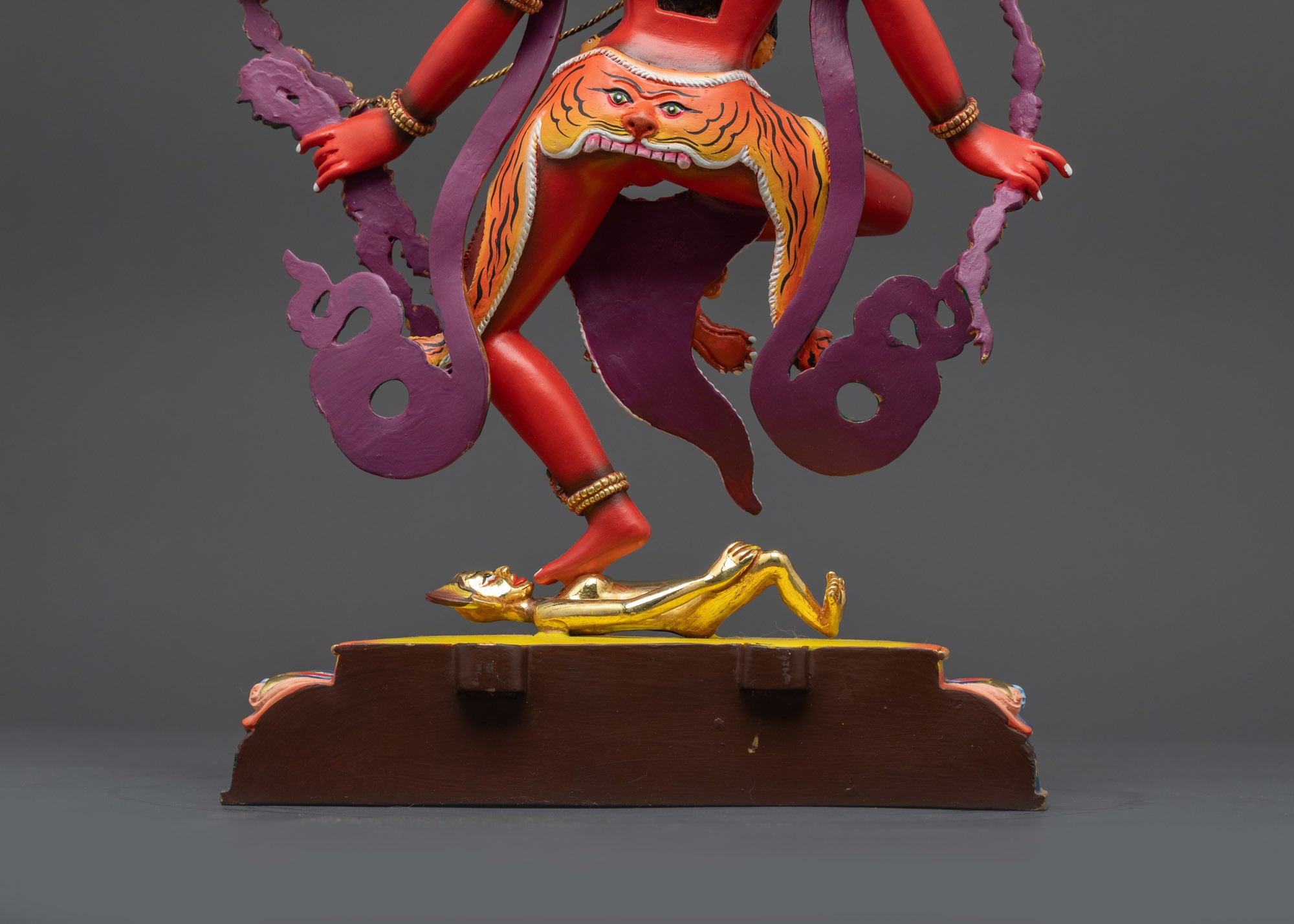 Traditional Red Kurukulla Sculpture | Handmade Goddess of Empowerment