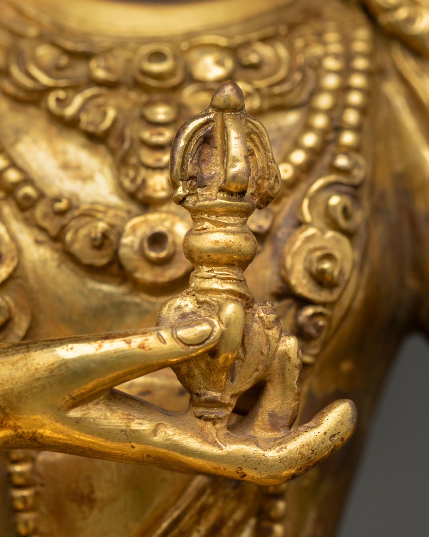 Vajrasattva Statue | Handmade Tibetan Buddhist Art from Nepal