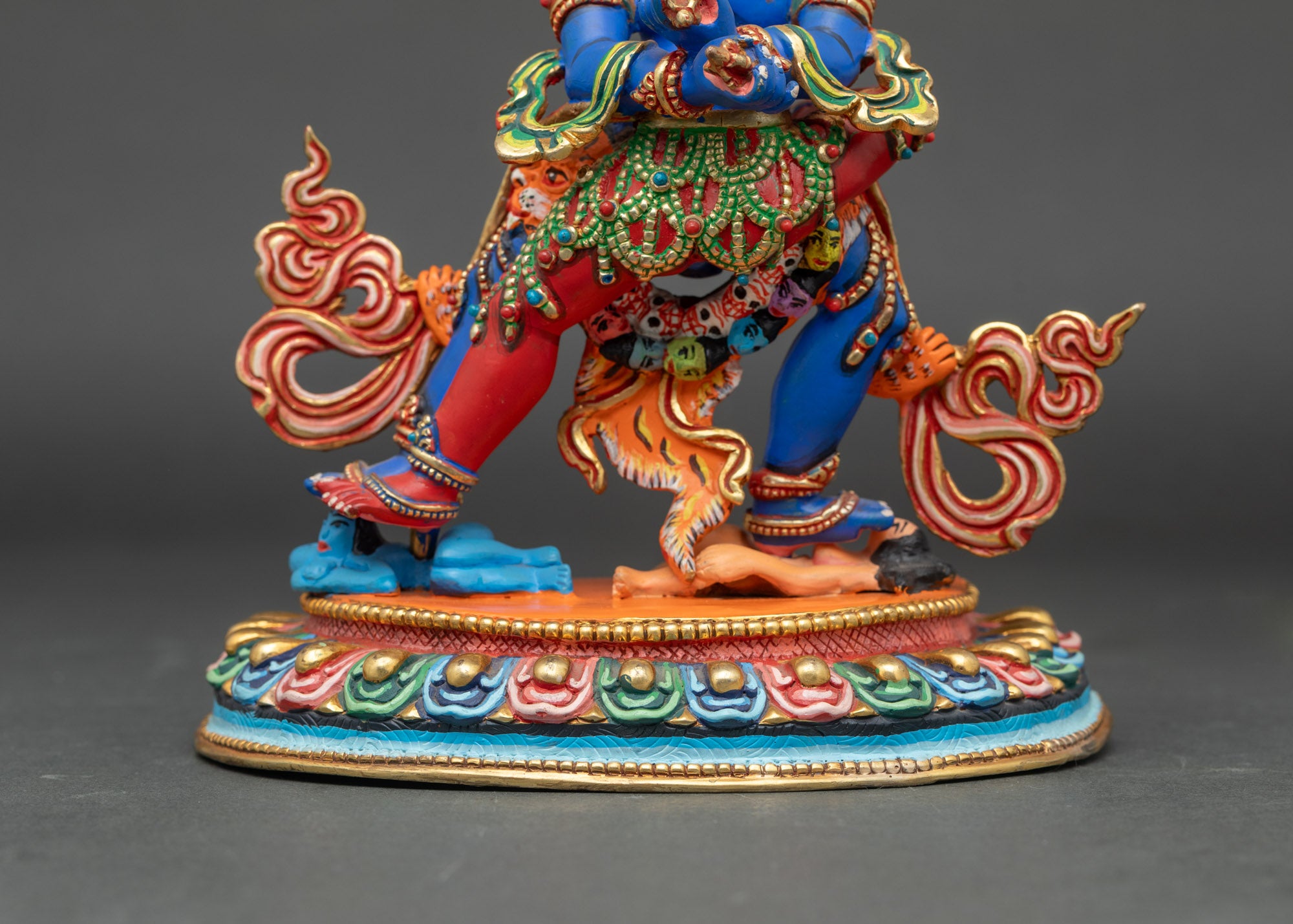 Tibetan Chakrasamvara Statue | Meditation & Altar Sacred Sculpture