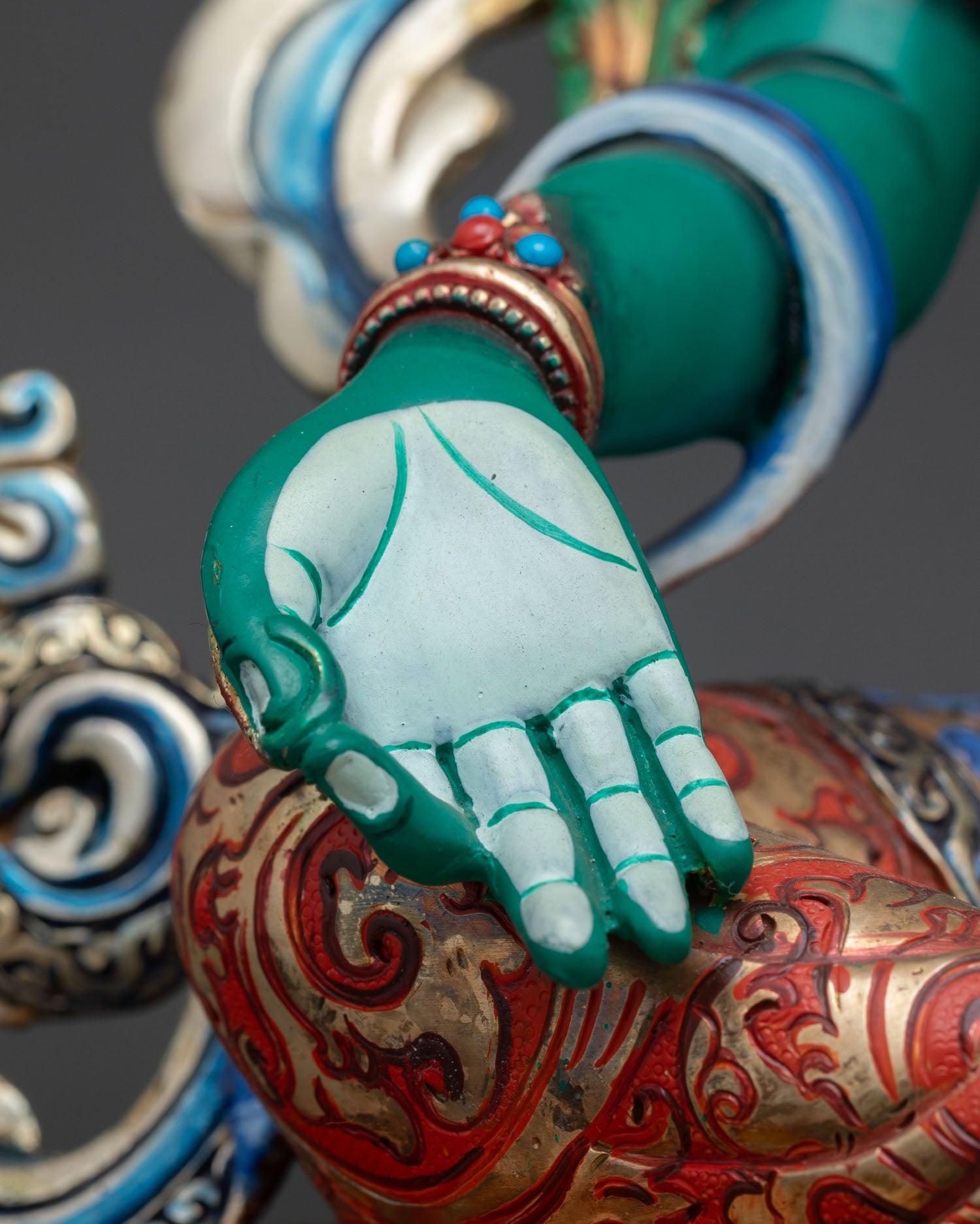 Green Tara Statue