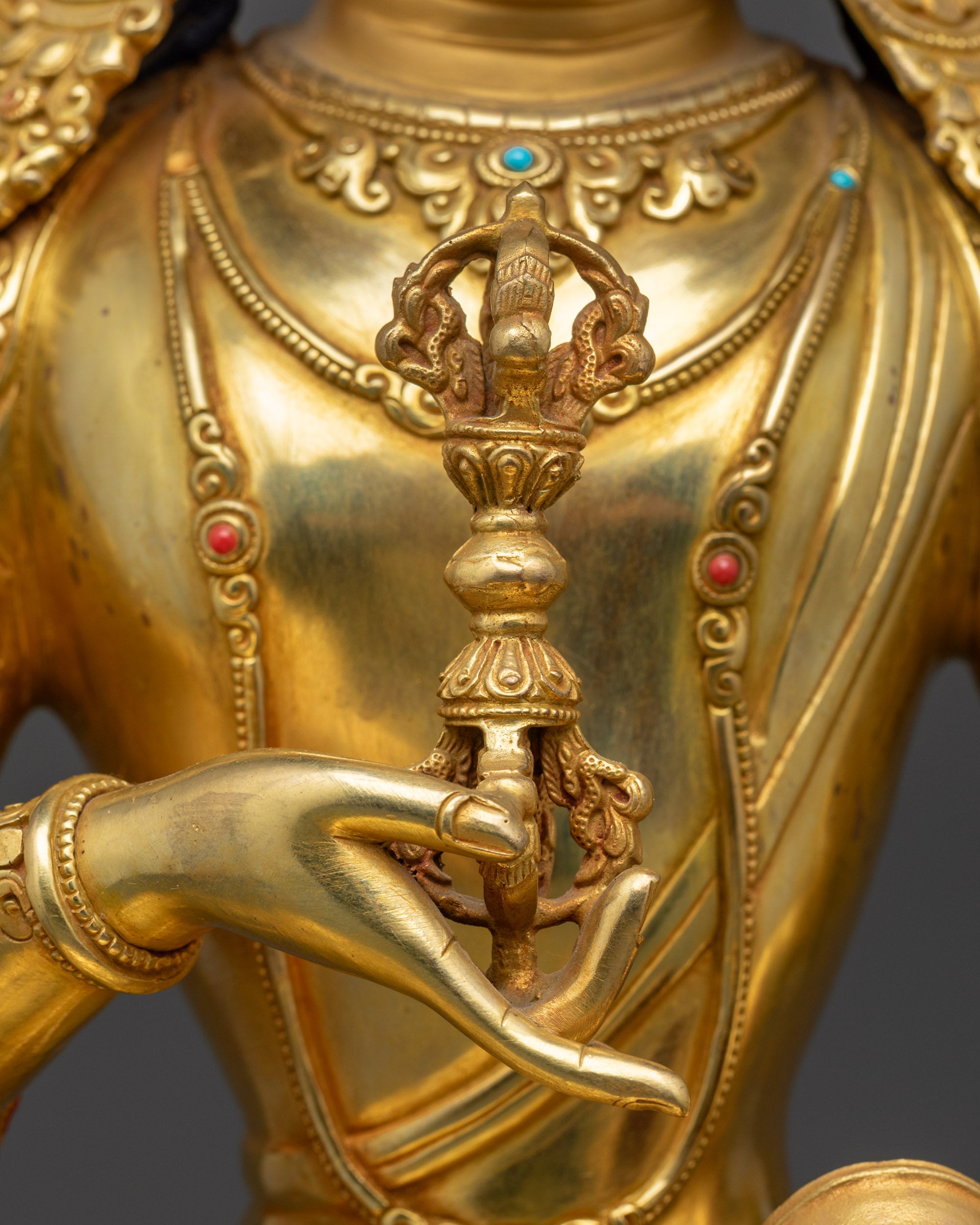 18" Vajrasattva Statue for Meditation | Seated Buddha of Purification