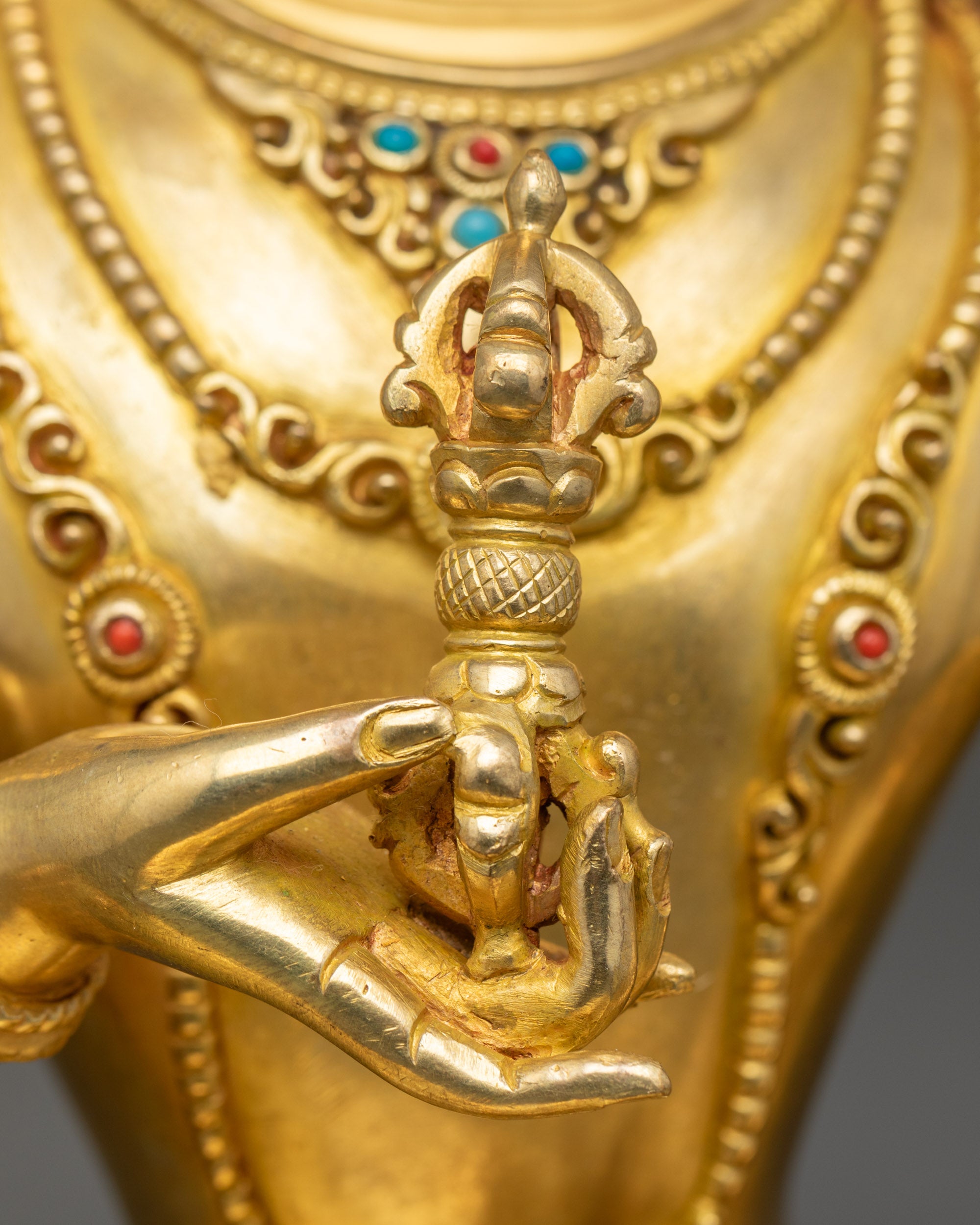 Deity of Purification Dorje Sempa Statue | Traditional Nepalese Art