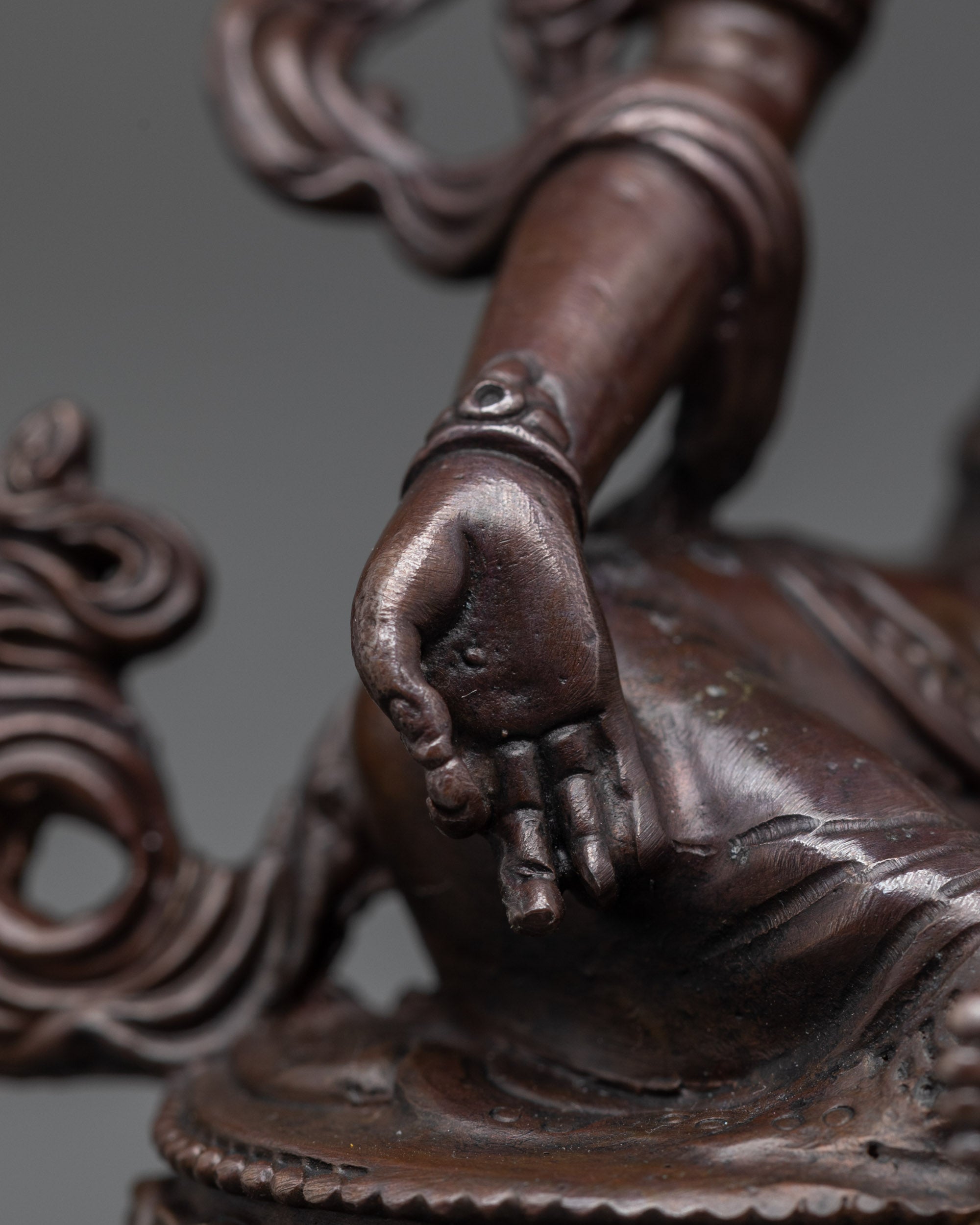 Tibetan Green Tara – Handmade Buddhist Goddess Statue for Altar