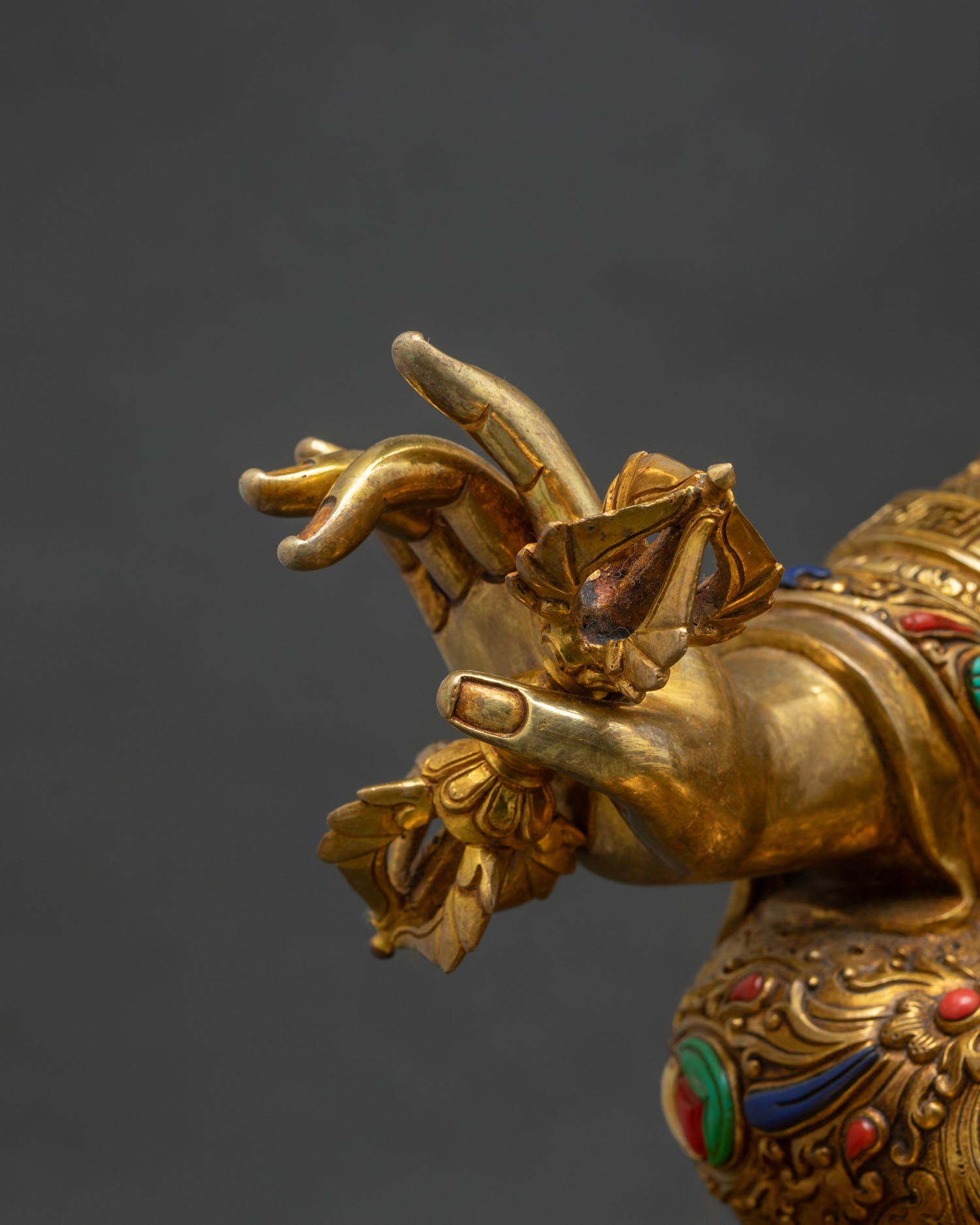 Life-Size Guru Rinpoche Statue | Embodiment of Tantric Enlightenment
