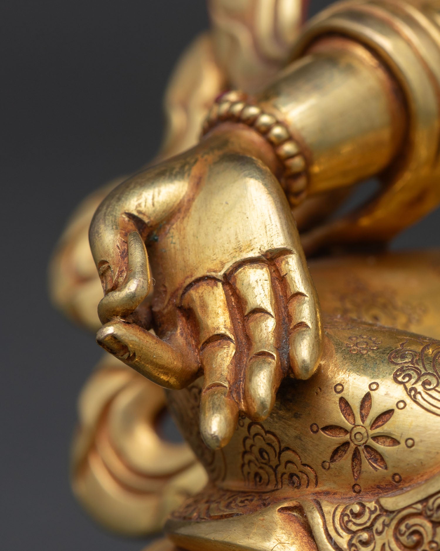 Holy Green Tara Statue | Artisan Crafted Buddhist Sculpture