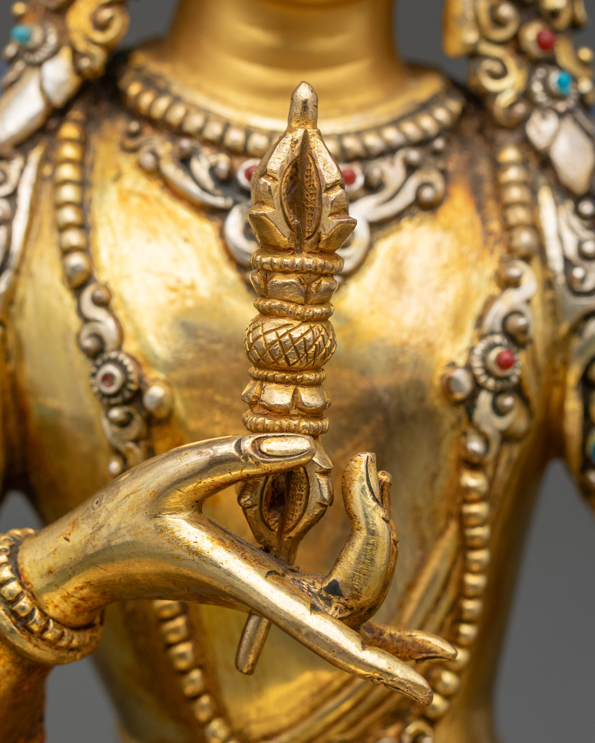 Vajrasattva Statue | Buddhist Deity of Karma Cleansing & Enlightenment