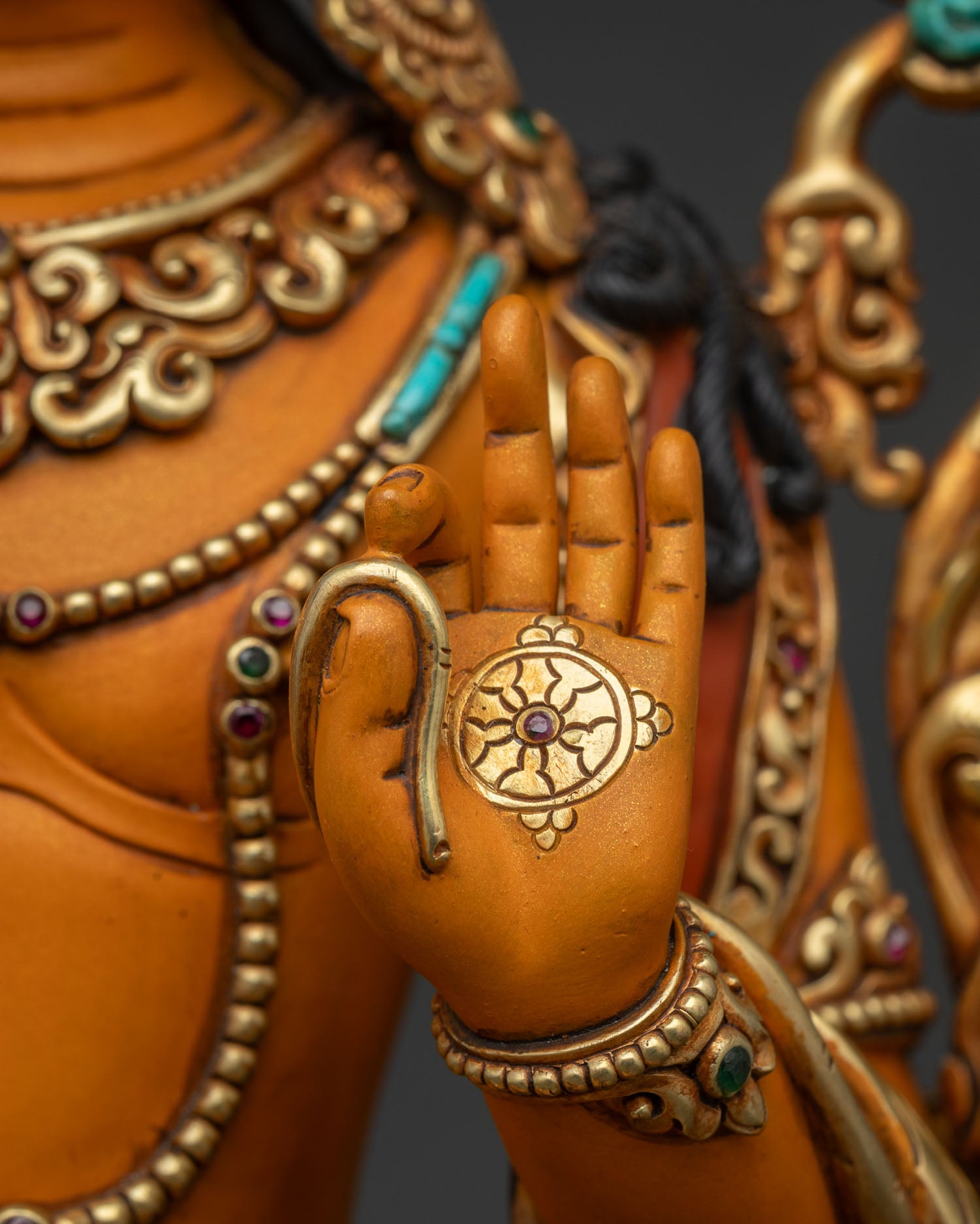 Wisdom Manjushri Statue | Fine Tibetan Buddhist Deity Sculpture