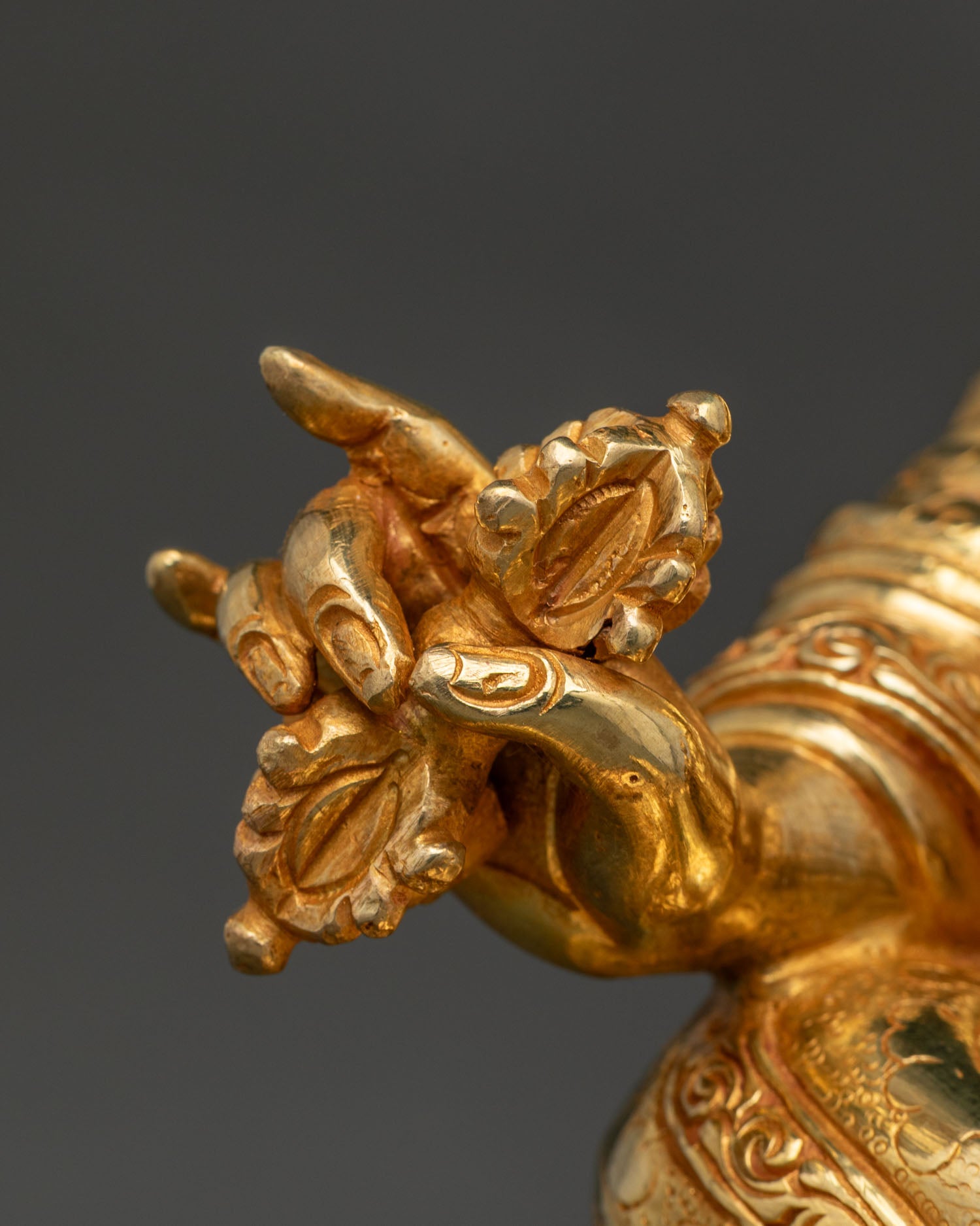 Powerful Guru Rinpoche Statue | Buddhist Sacred Figurine