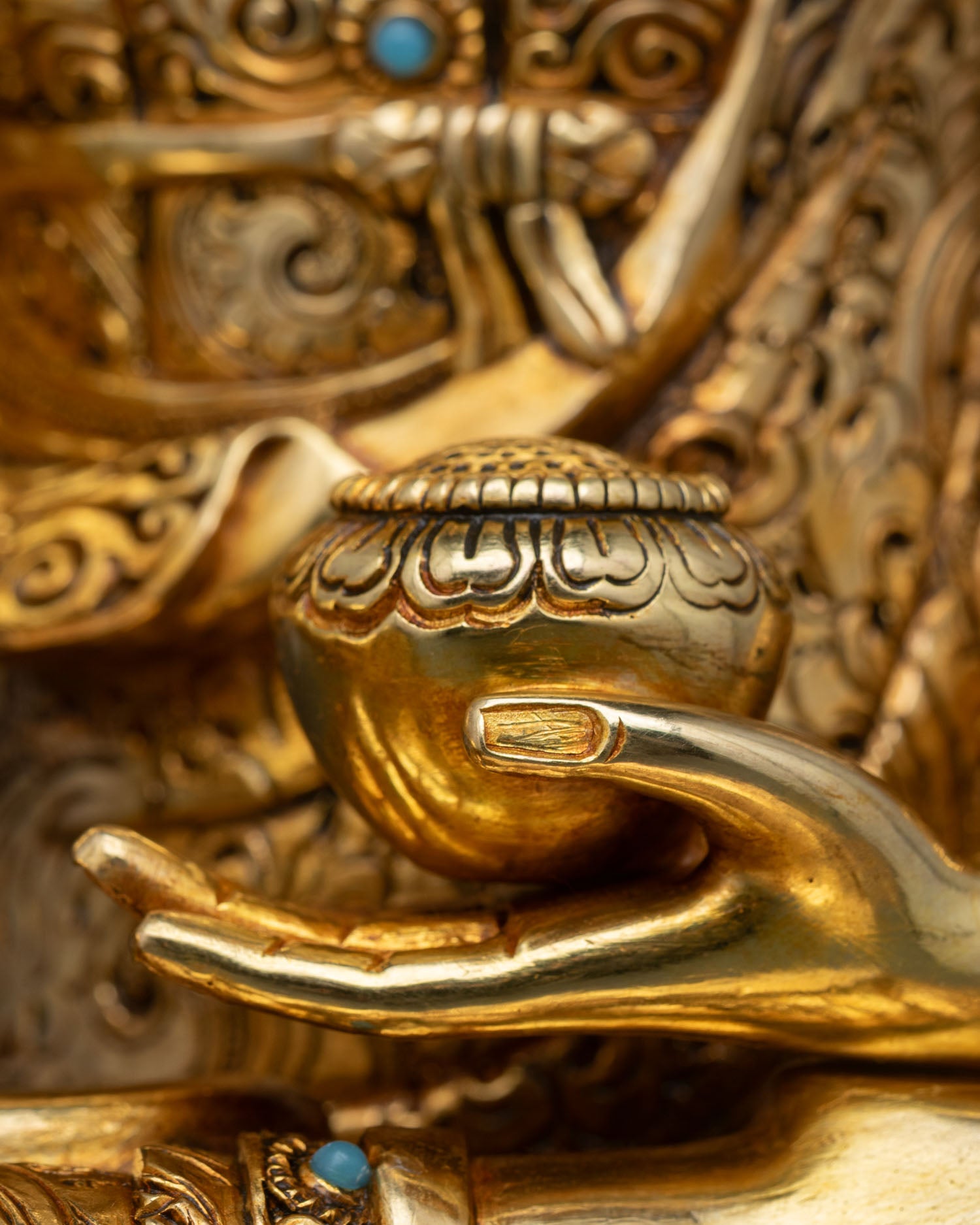 Buddha Shakyamuni Statue | Buddhist Figurine from Nepal