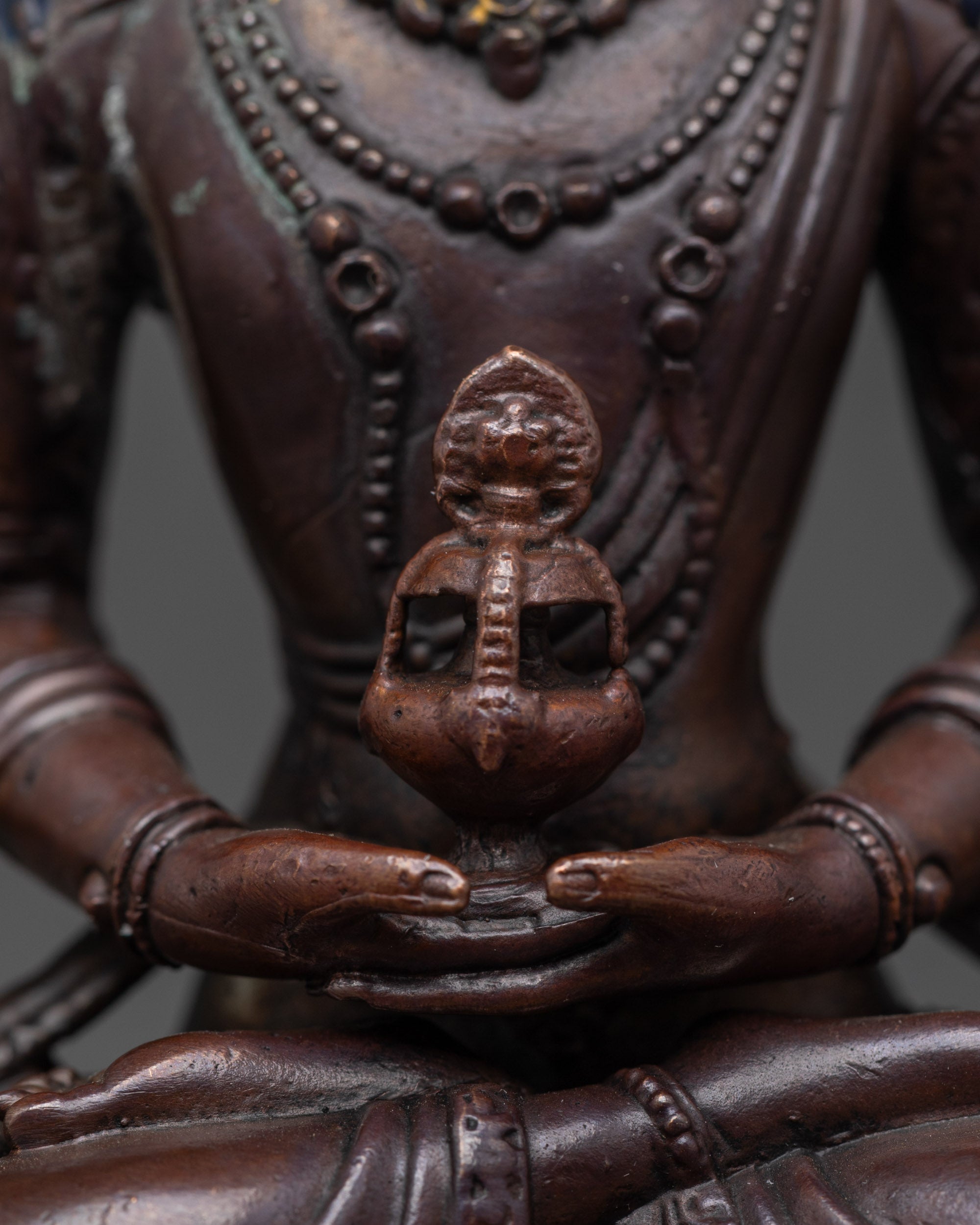 Tibetan Amitayus (Tsepame) Statue – Handcrafted Longevity Buddha