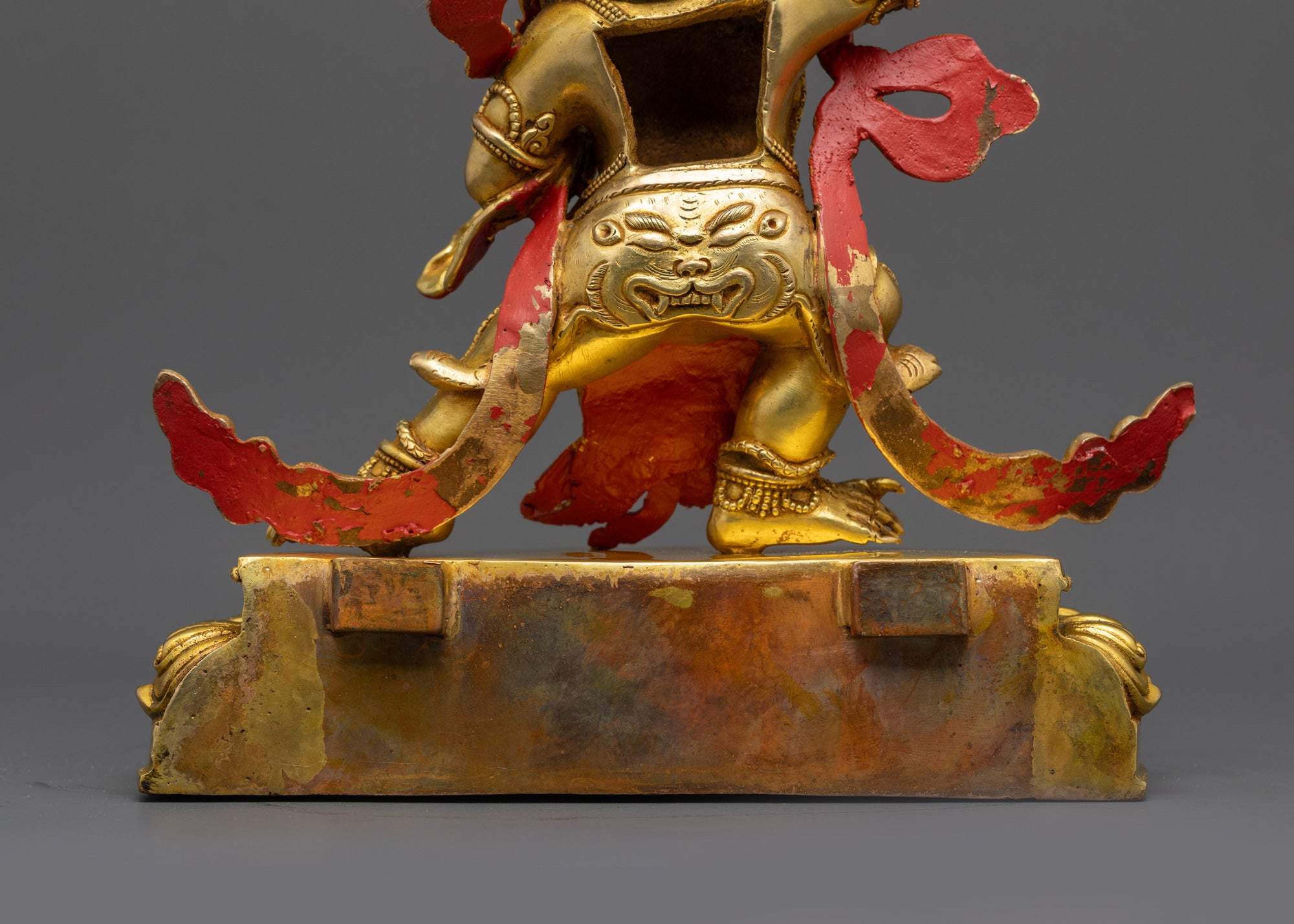 Buddhist Dharma Protector Deity Vajrapani Statue | Nepalese Craft